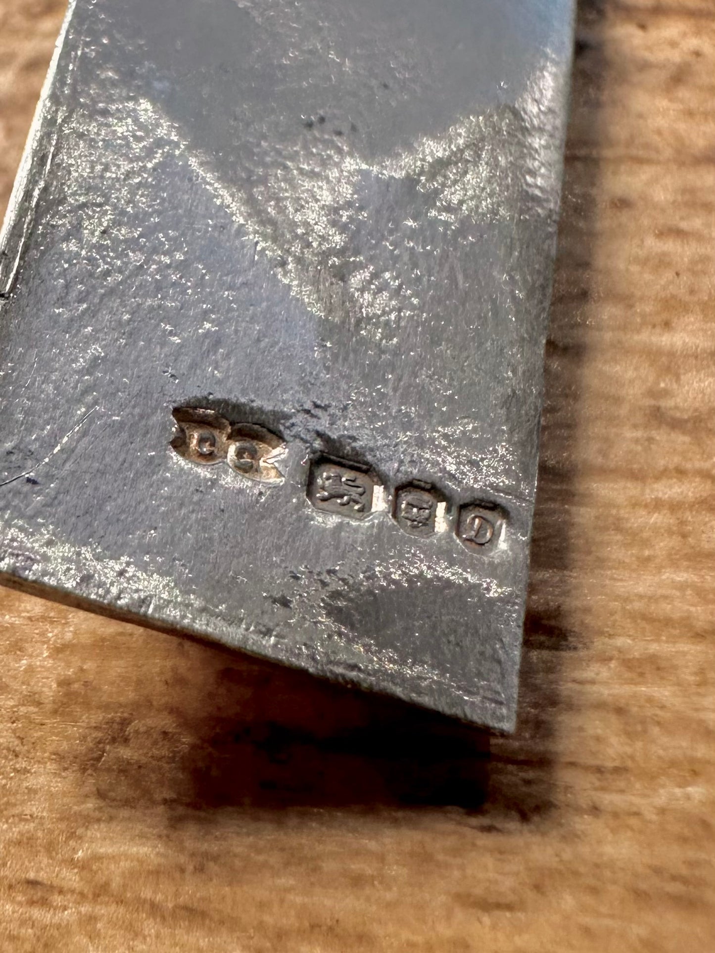 Abstract 1978 Bar 925 Silver Pendant