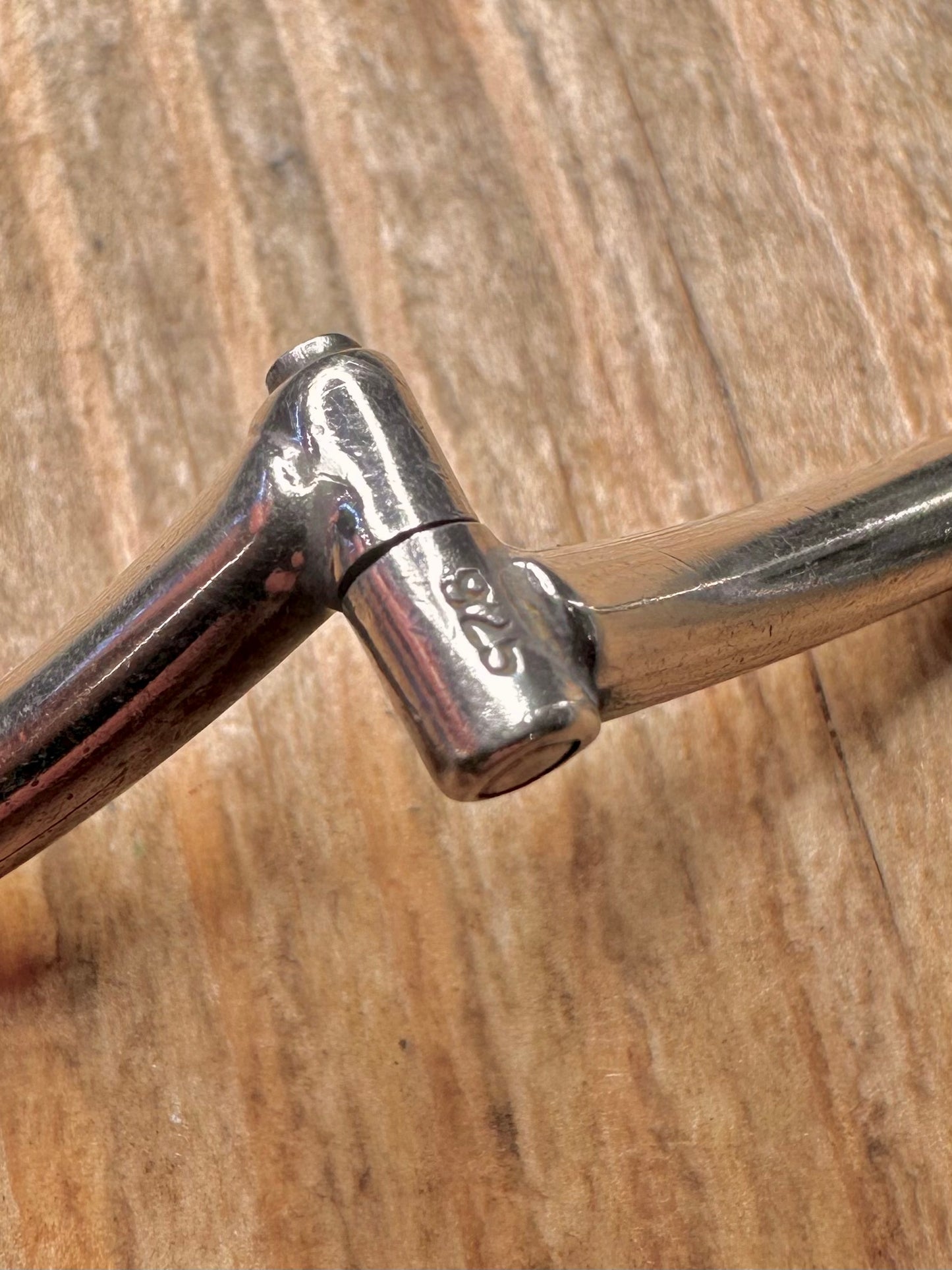 Abstract Ball Overlapping Hinged 925 Sterling Silver Bangle