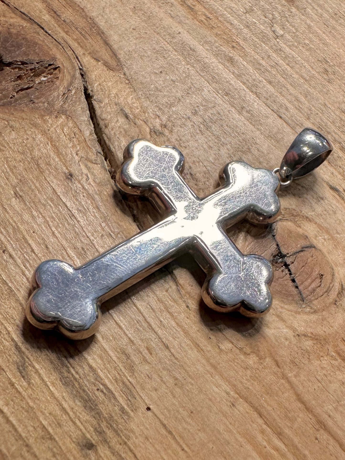 Vintage 1994 Cross 925 Silver Pendant