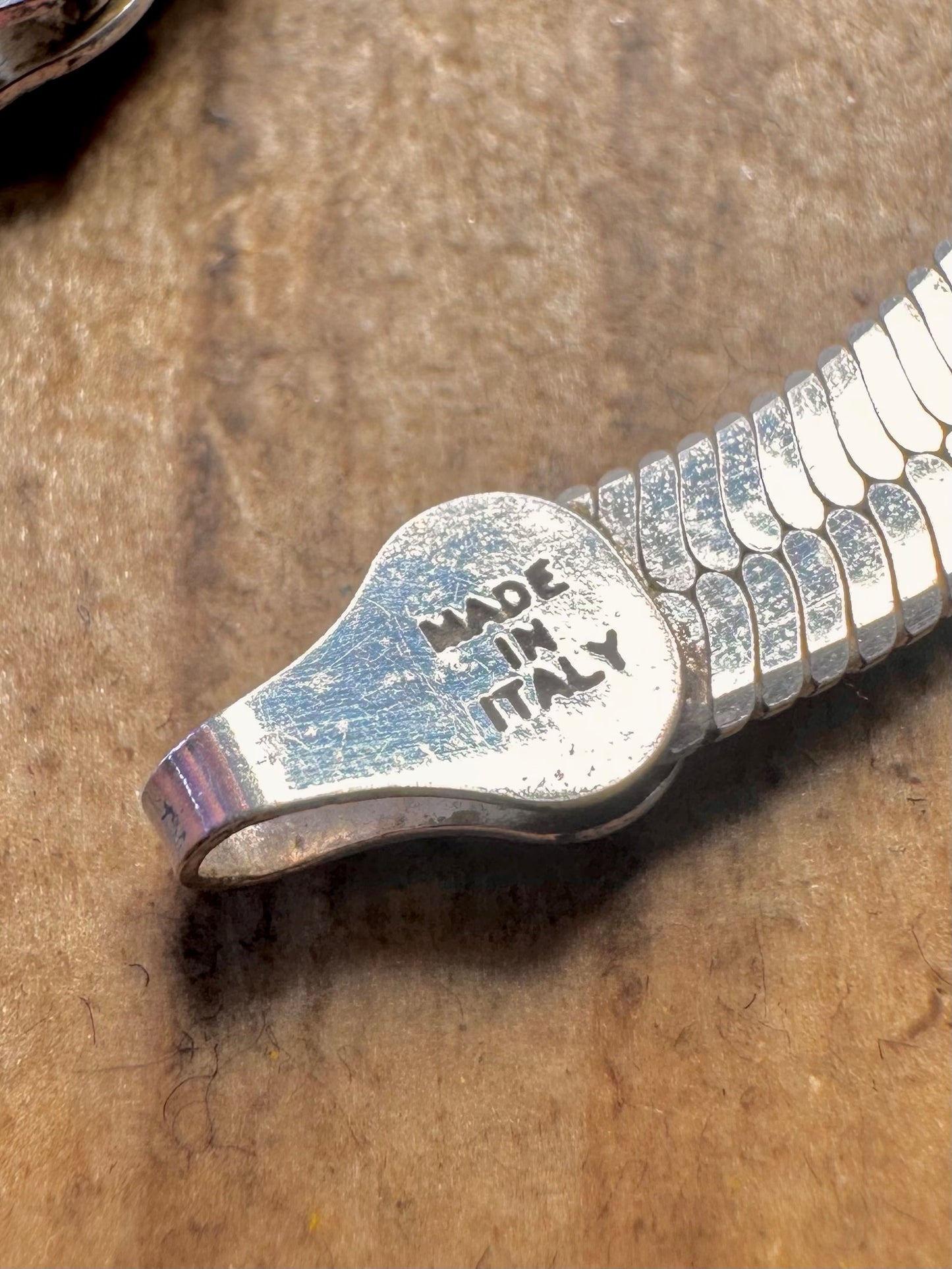 Herringbone Chain Italy 925 Sterling Silver 18 inch Necklace