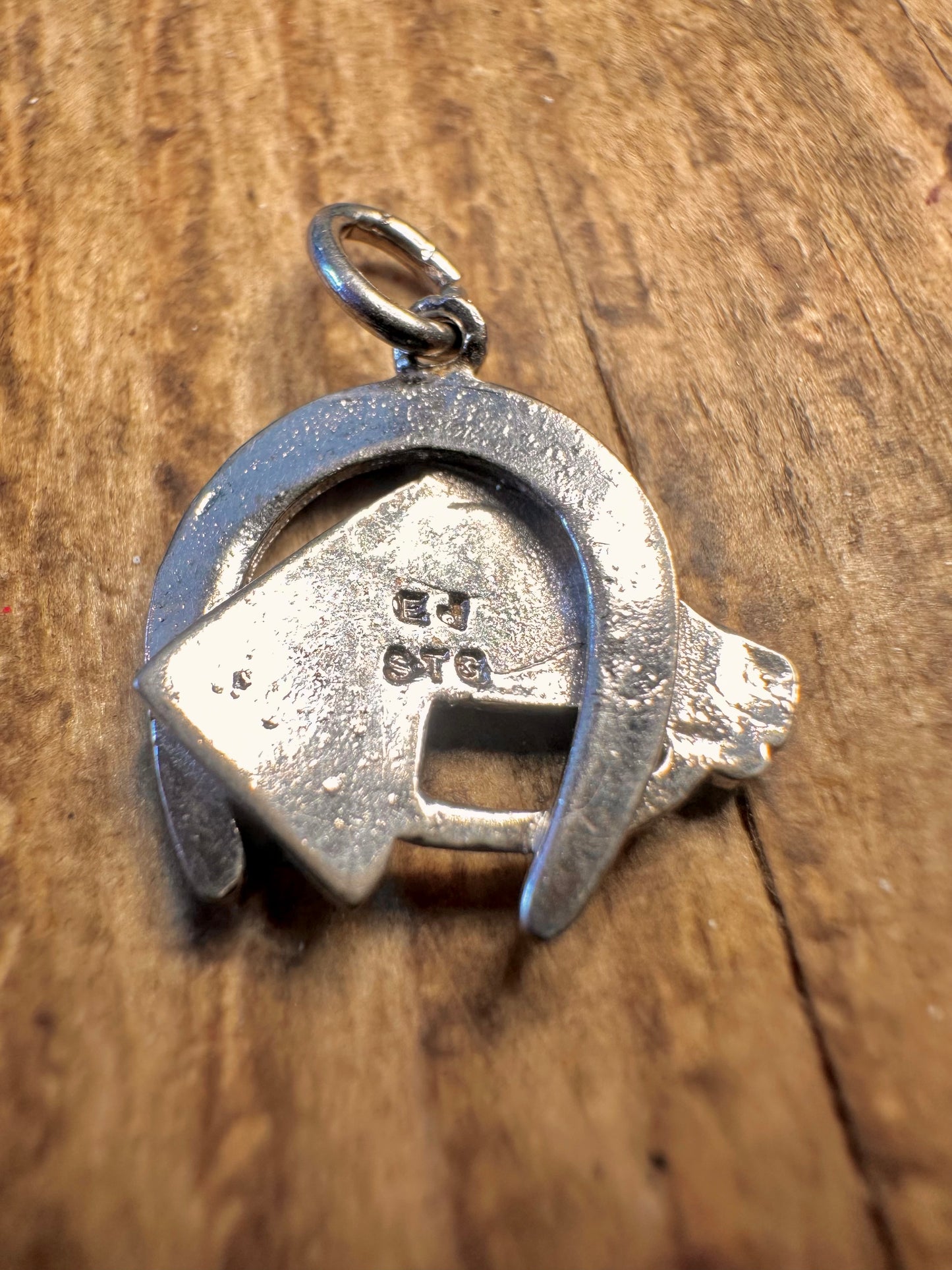 Horse Shoe 925 Sterling Silver Pendant