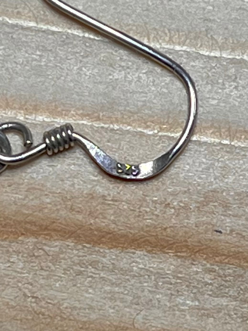 Stacked Circle 925 Sterling Silver Drop Earrings