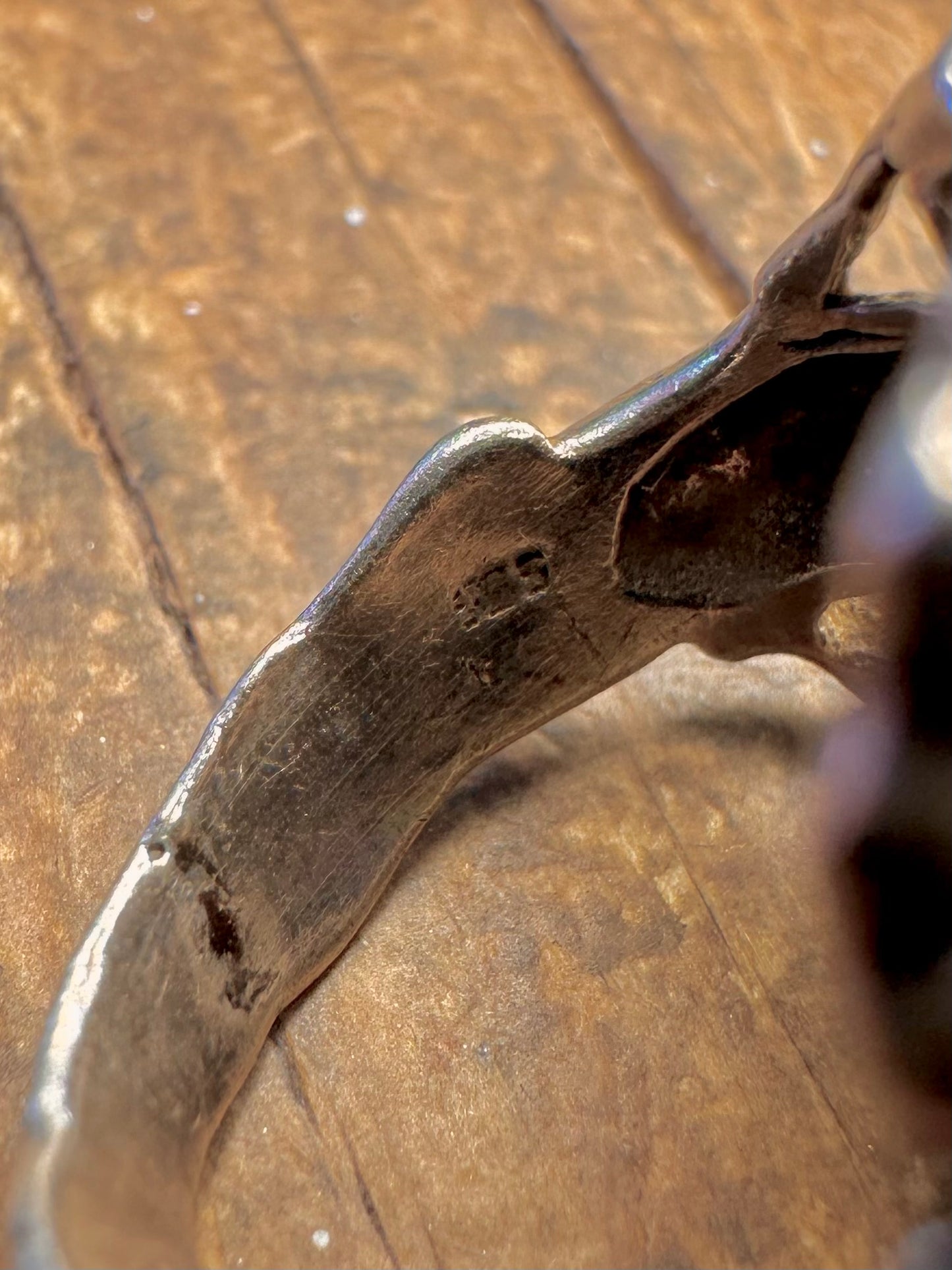 Scorpion Overlapping 925 Sterling Silver Size G1/2 Ring