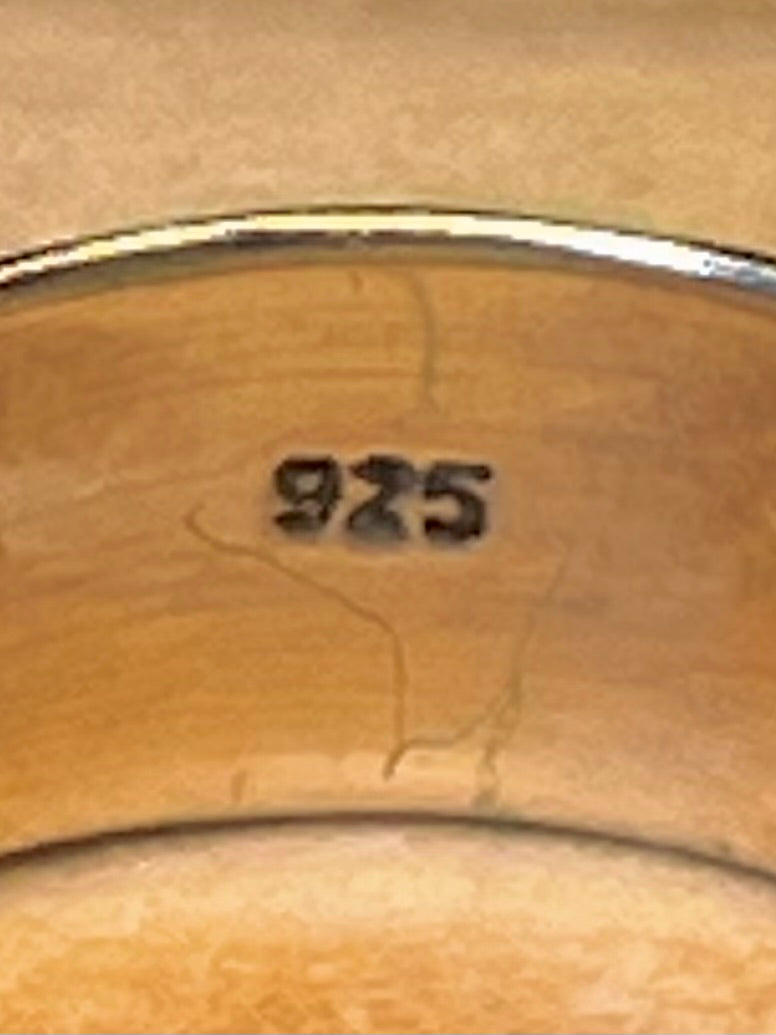 Plain Band 925 Sterling Silver Ring