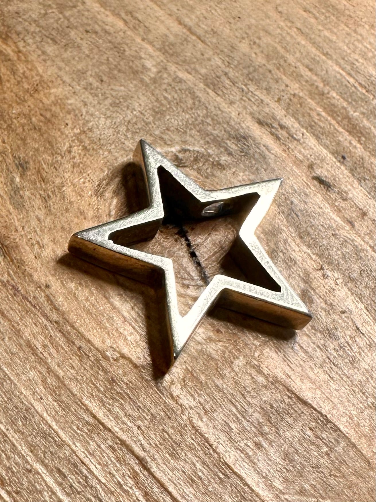 Modern Star 925 Silver Pendant