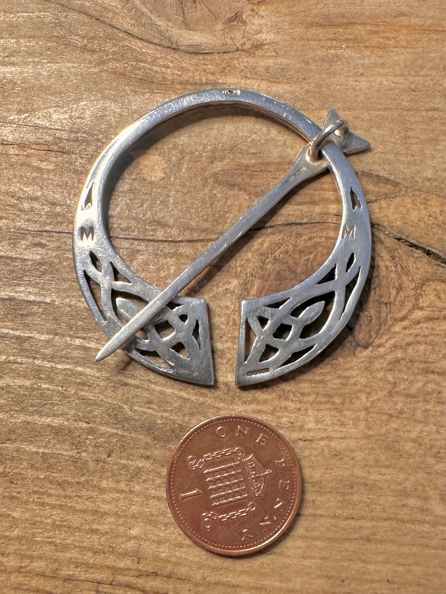Vintage 1999 Celtic Scottish Iona 925 Silver Pendant