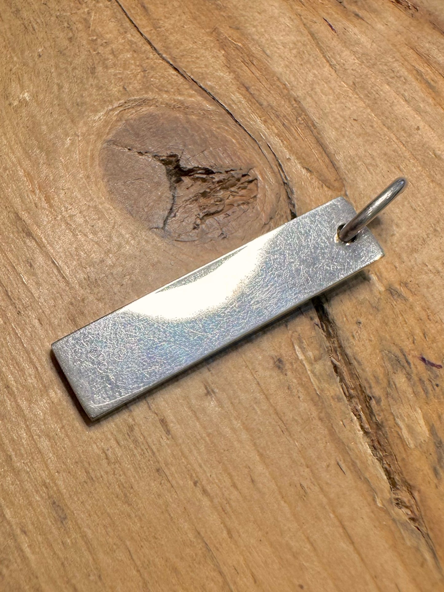 Vintage Gucci Bar 925 Silver Made in Italy Pendant