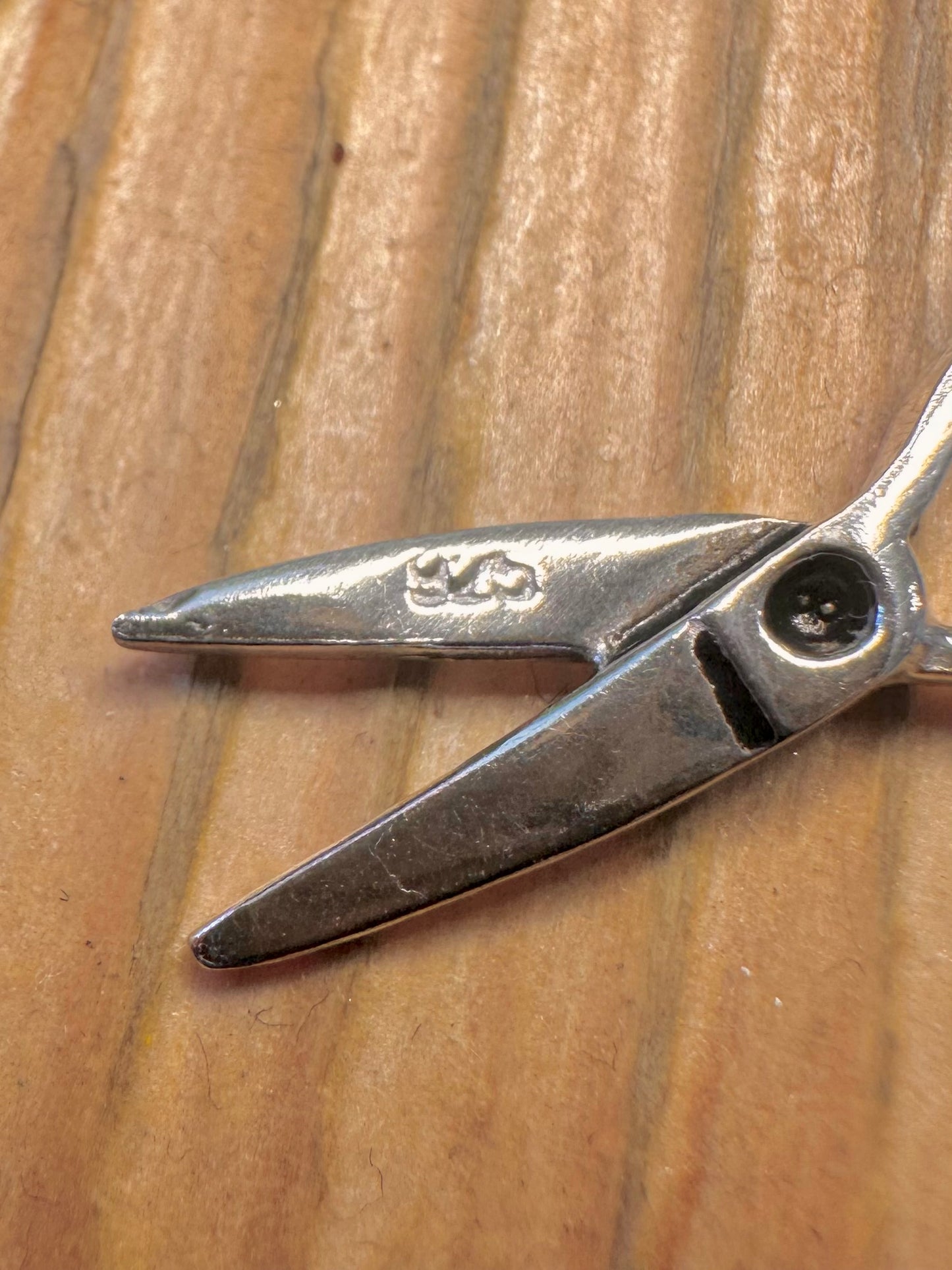 Scissors 925 Sterling Silver Pendant