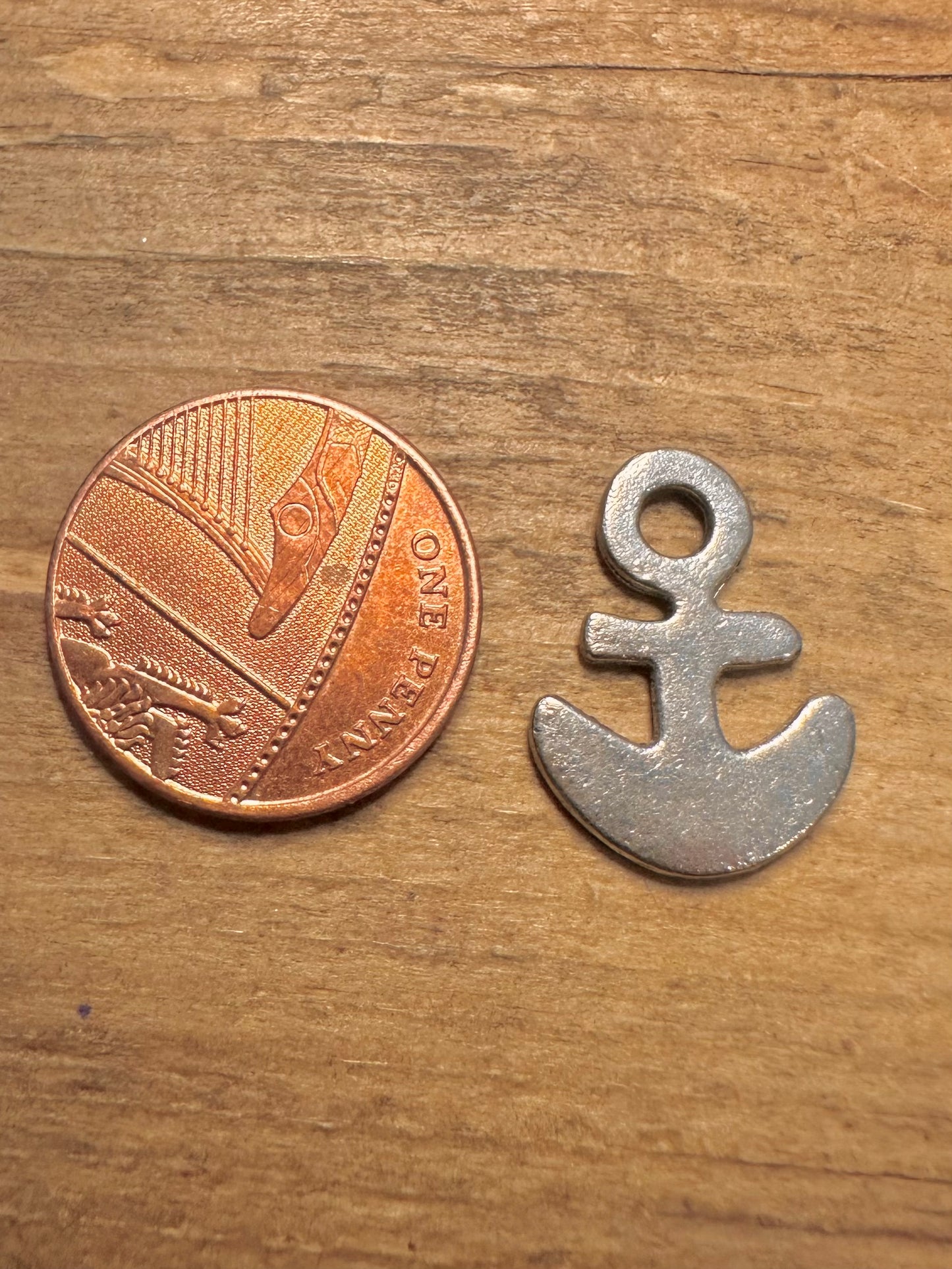 Abstract Anchor 925 Silver Pendant