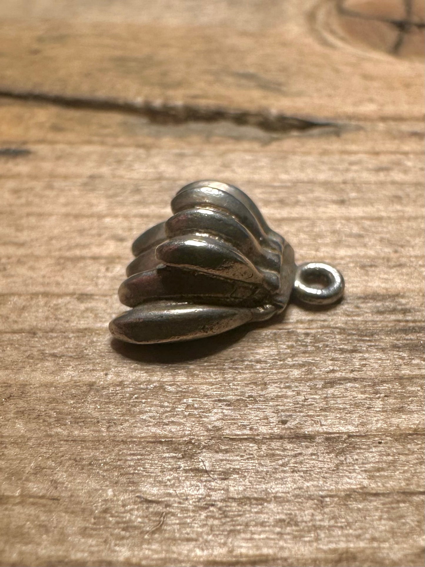 Vintage Bunch of Bananas 925 Silver Pendant