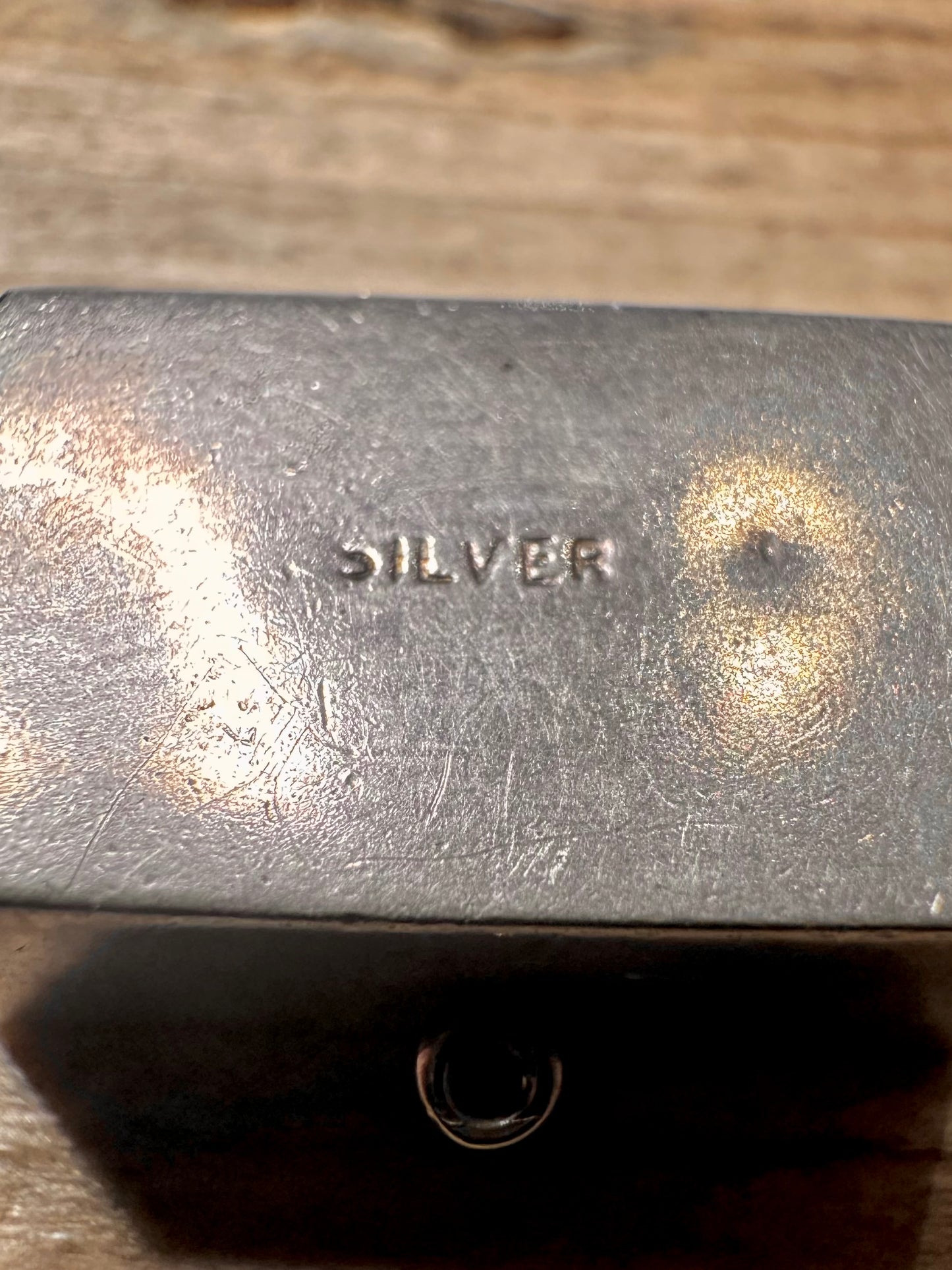 Vintage Emergency 10 Shilling Note 925 Silver Charm Pendant
