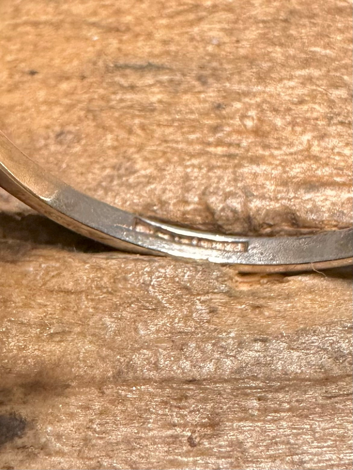 Vintage Smokey Quarts 925 Silver Size O Ring