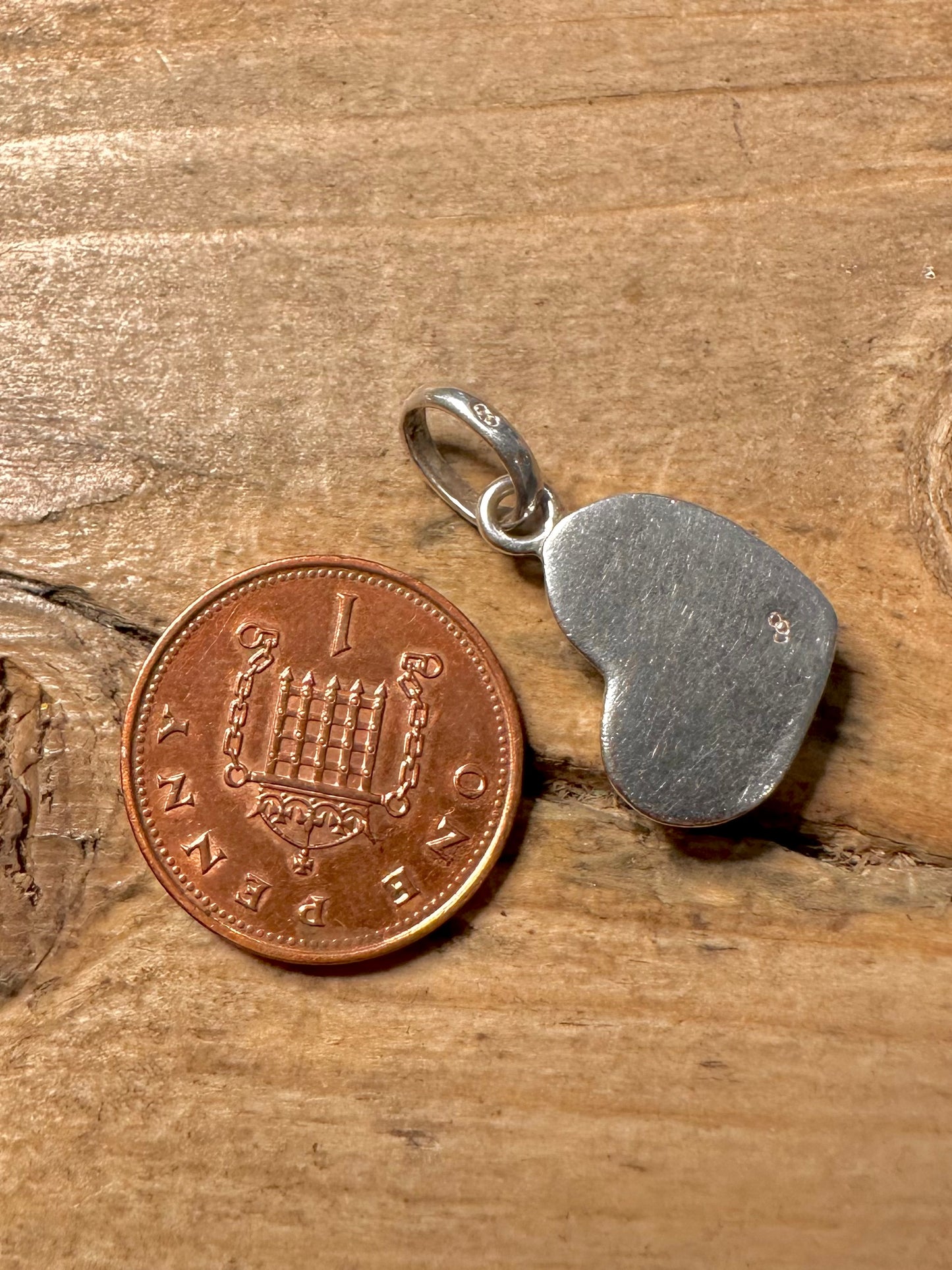 Vintage Links of London Heart 925 Silver Pendant
