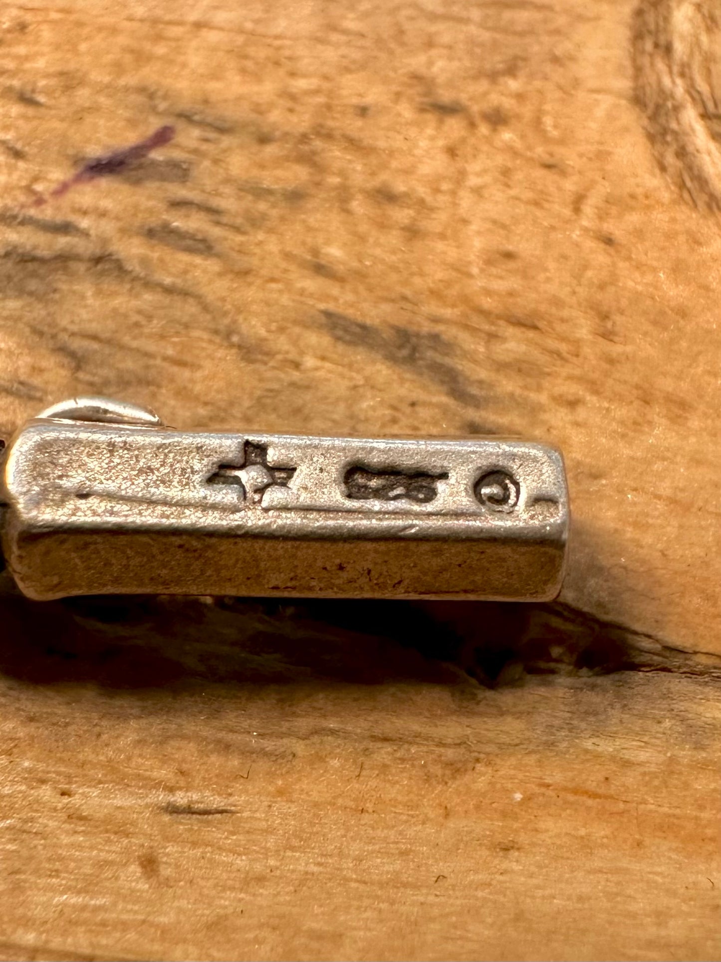 Vintage Baby Bottle 925 Silver Charm Pendant