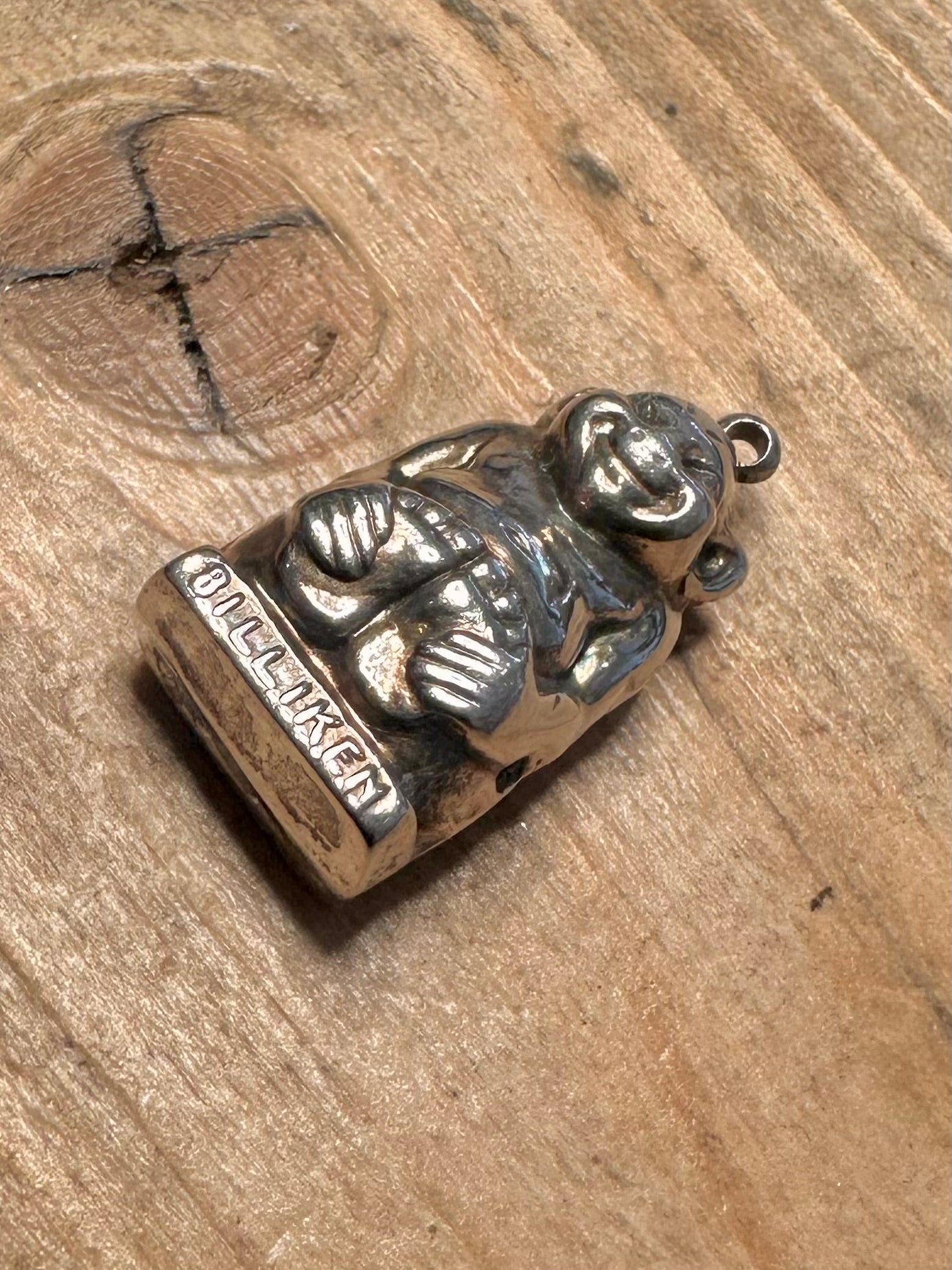 Vintage 1909 Billiken Good Luck 925 Silver Hallmarked Pendant
