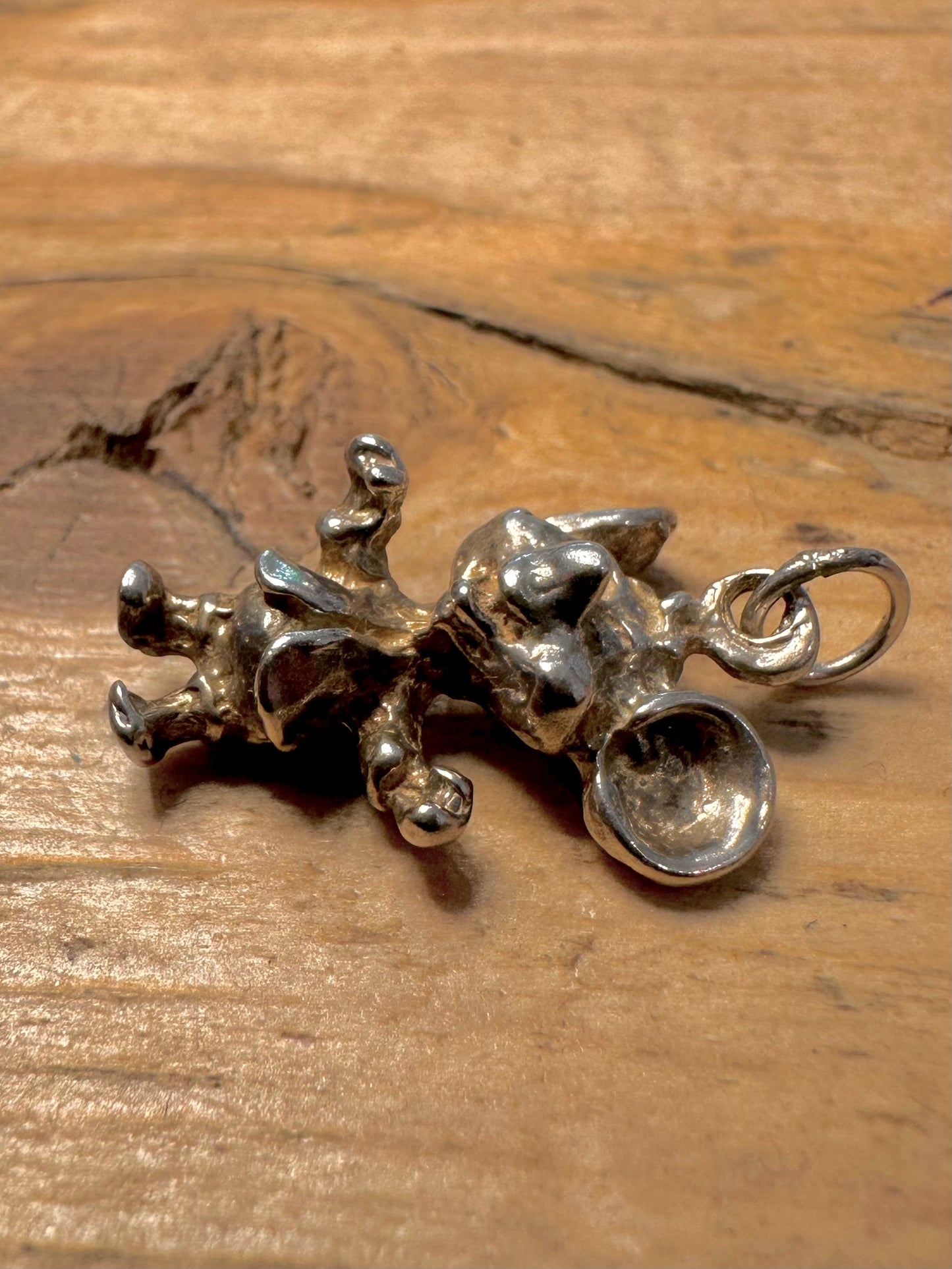 Vintage Micky Mouse 925 Silver Pendant