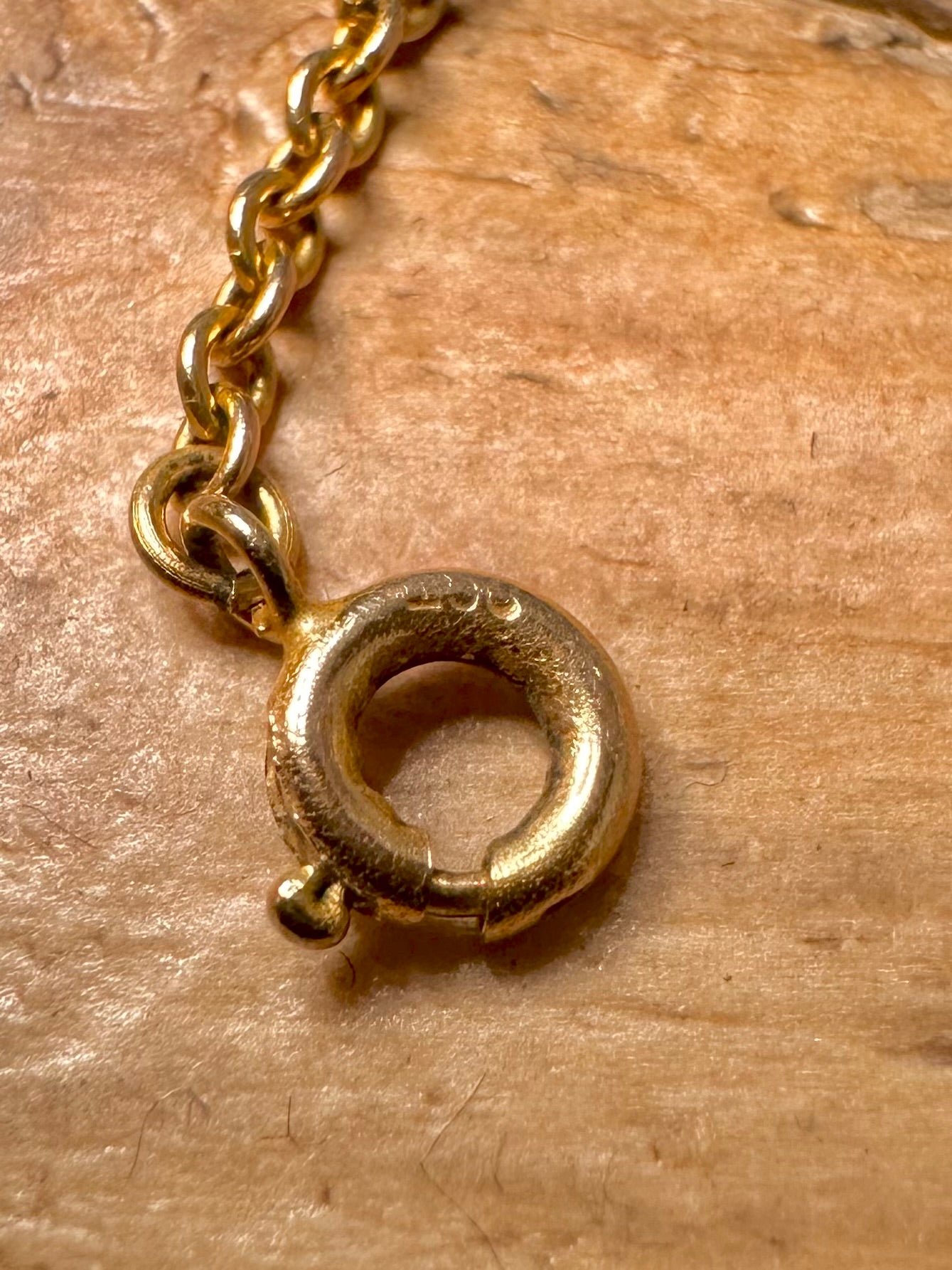 Vintage 9ct Gold Belcher Chain 20.1 inch Necklace
