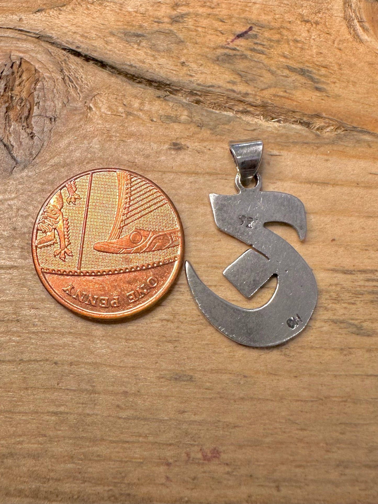Vintage Symbol 925 Silver Pendant
