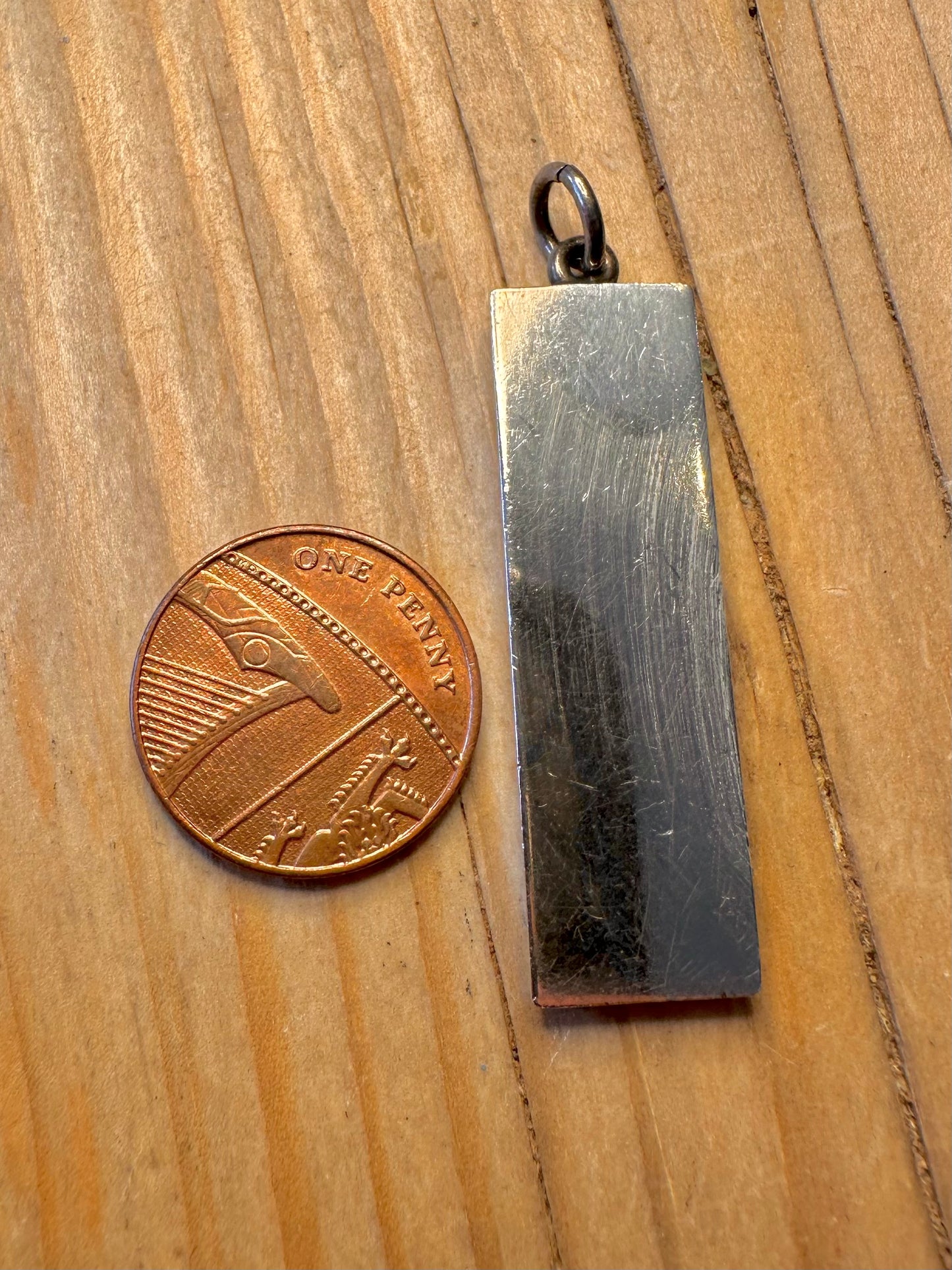 Vintage 1977 GMC Ingot Jubilee 925 Silver Pendant