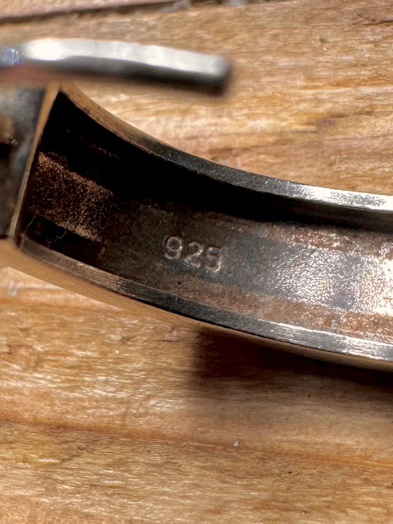 Vintage Chunky Textured 925 Sterling Silver Earrings