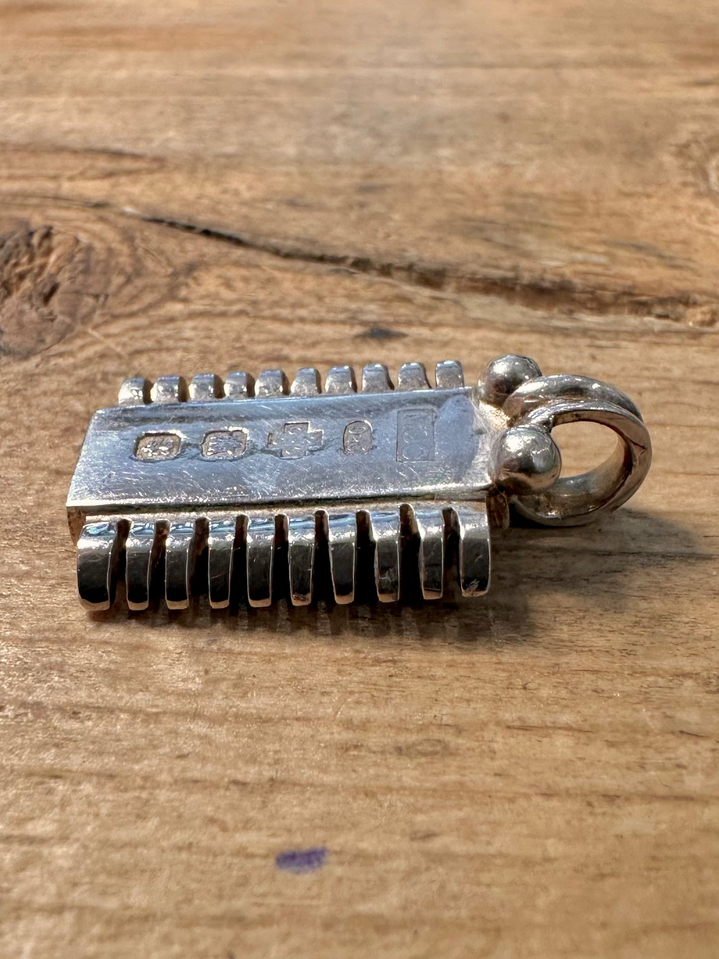 Vintage 2000 Unique Edinburgh Ingot 925 Silver Pendant
