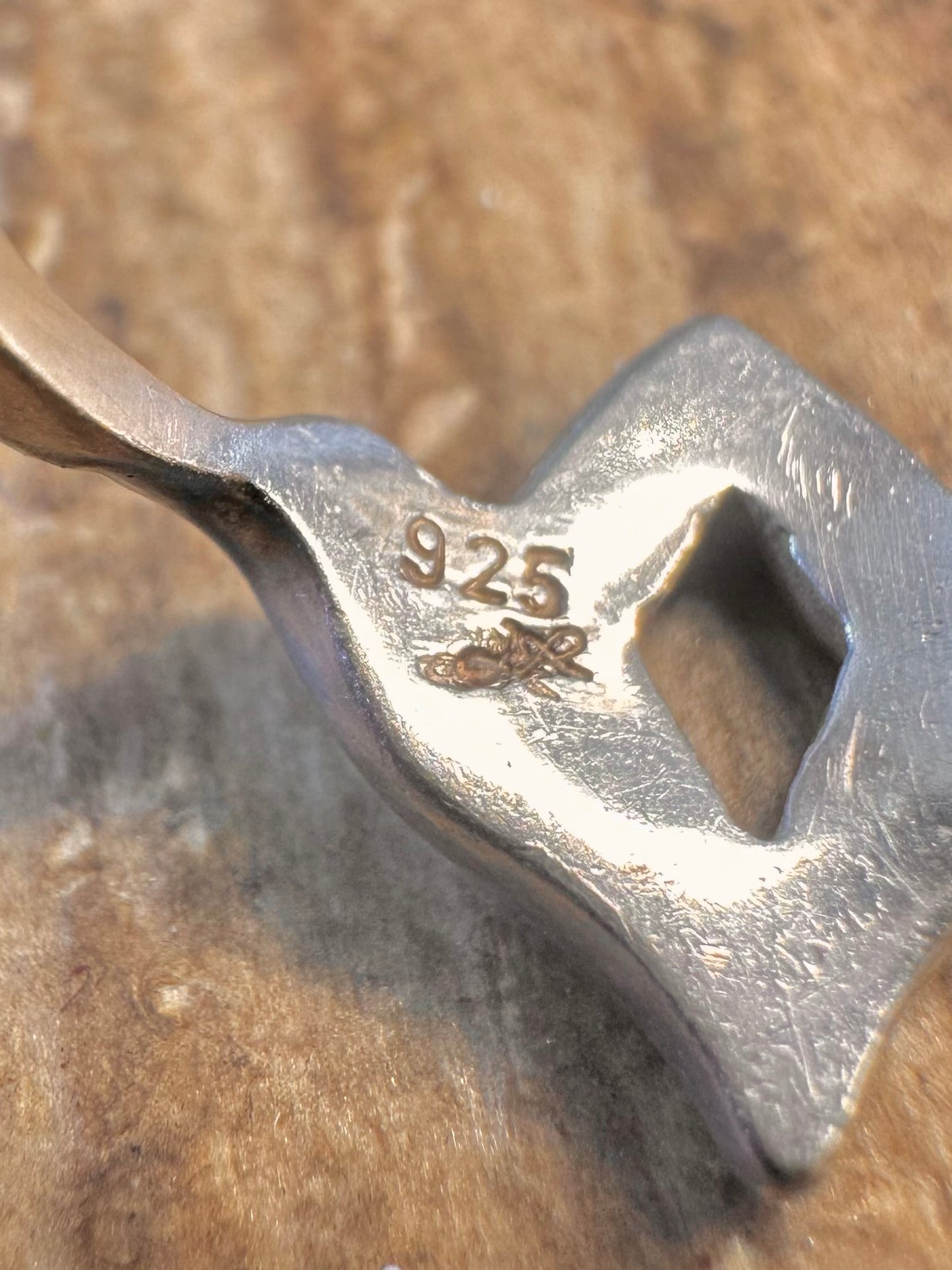 Two Humming Birds 925 Sterling Silver Size L1/2 Ring