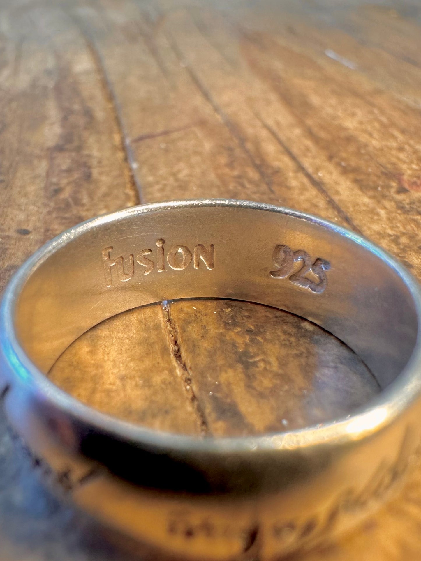 Lord of the Rings Band Maker Fusion 925 Sterling Silver Size M1/2 Ring