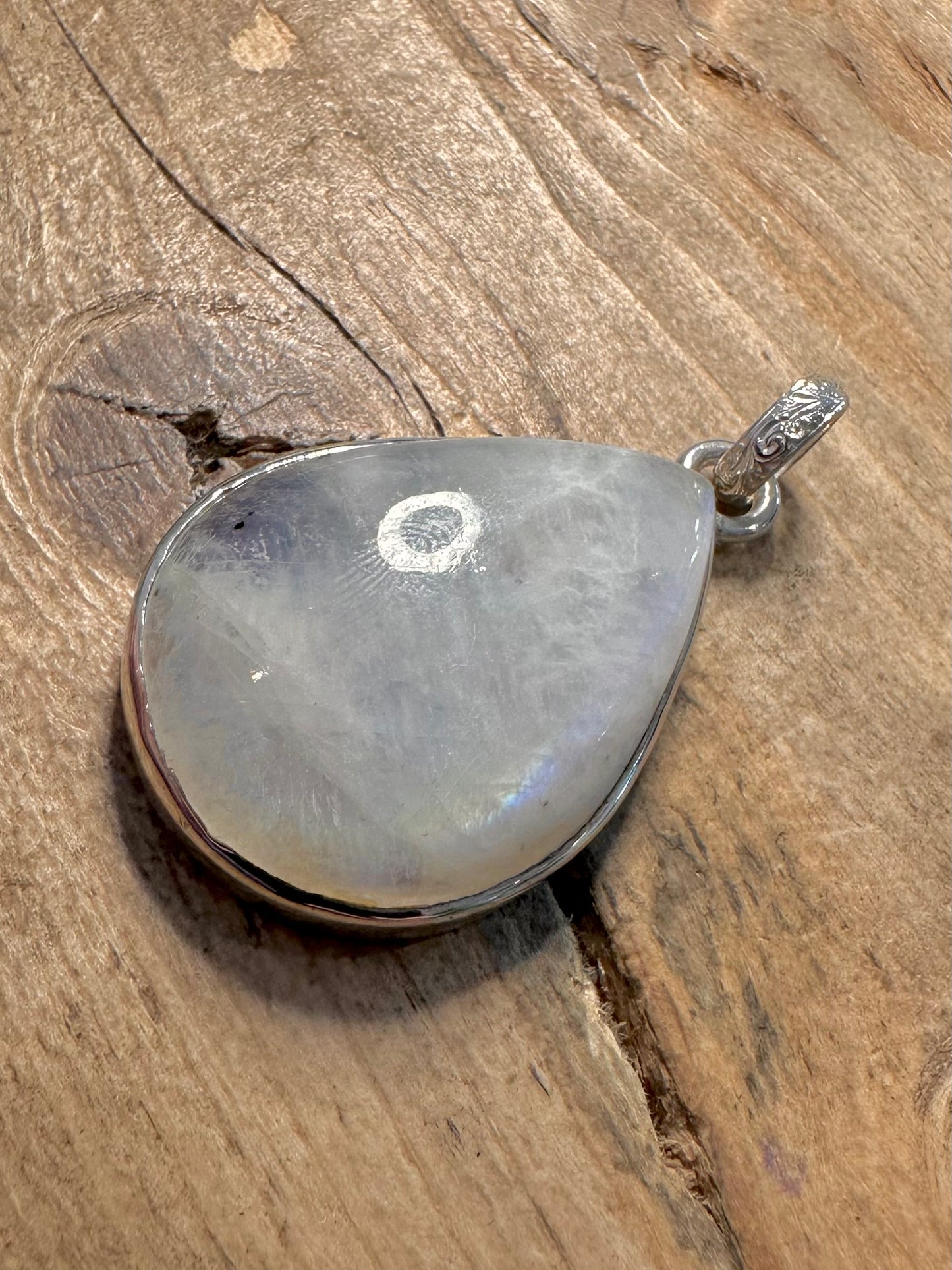 Vintage Moonstone 925 Silver Pendant