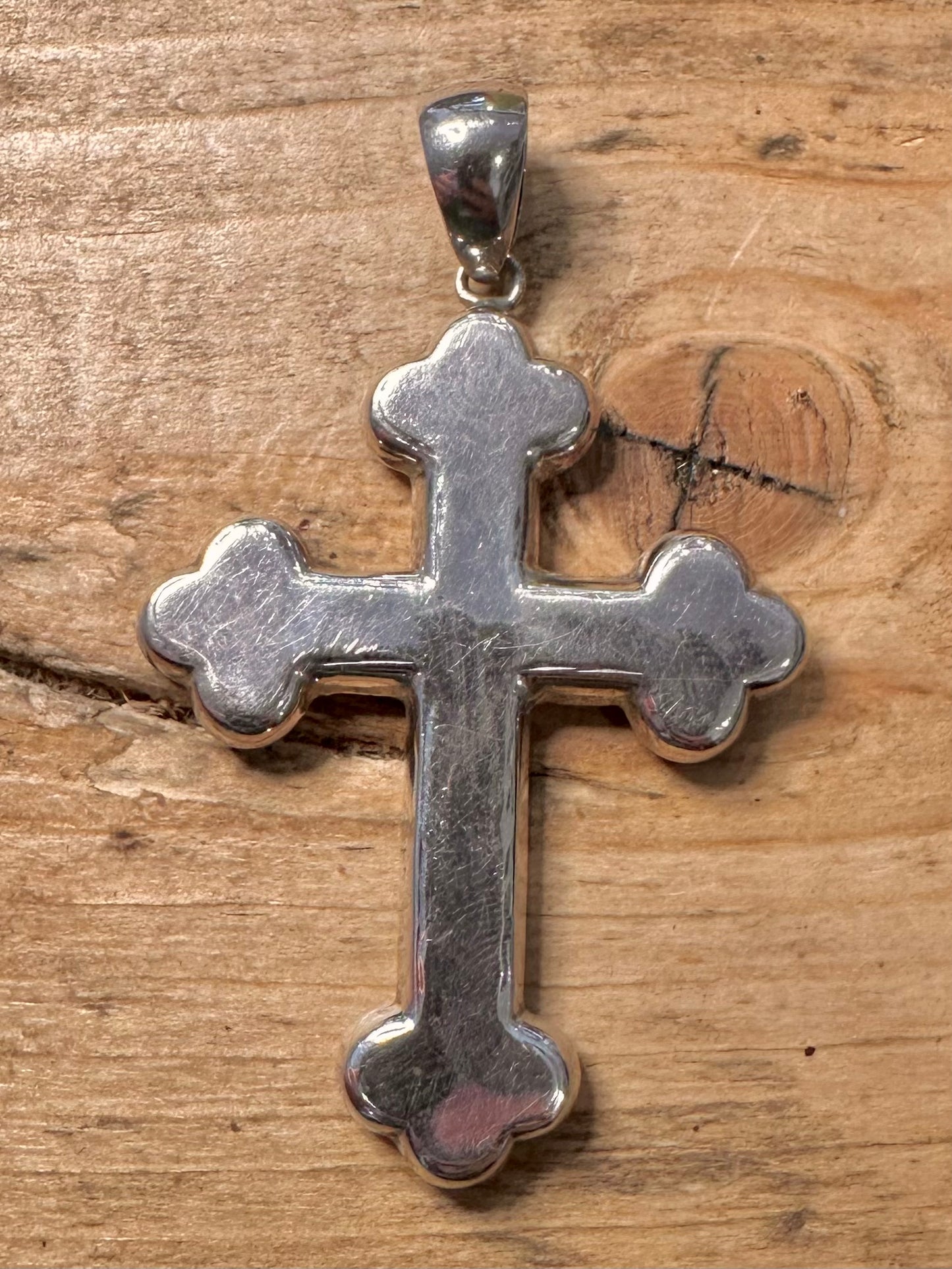 Vintage 1994 Cross 925 Silver Pendant