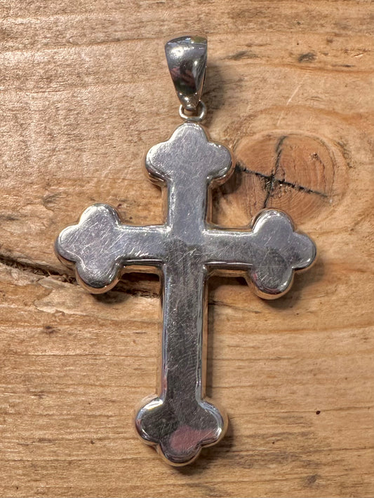 Vintage 1994 Cross 925 Silver Pendant