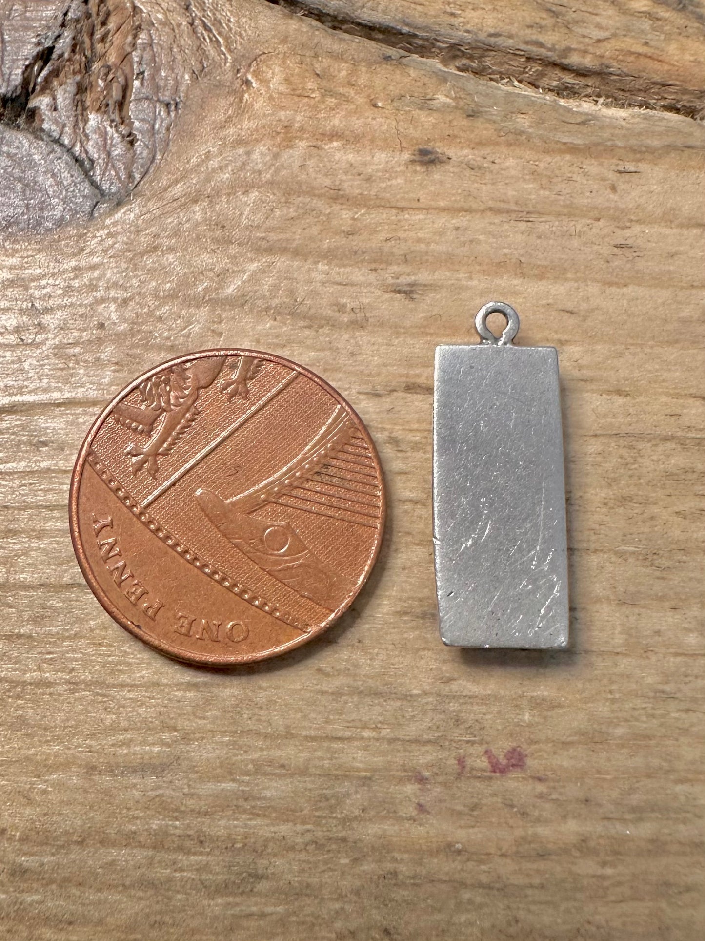 Vintage 1978 IJL Maker Ingot 925 Silver Pendant