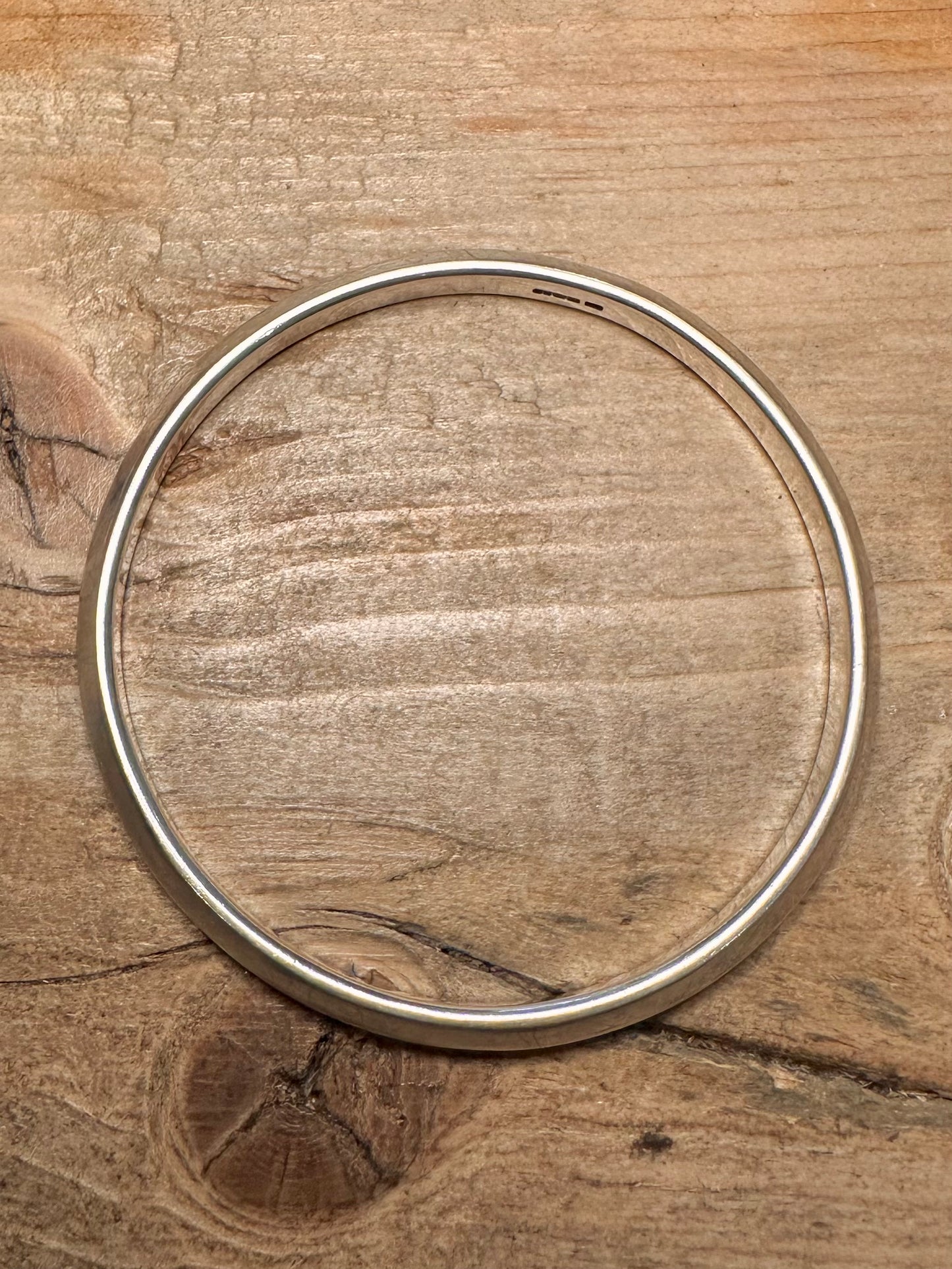 Modern 2019 Heavy 925 Silver Bangle