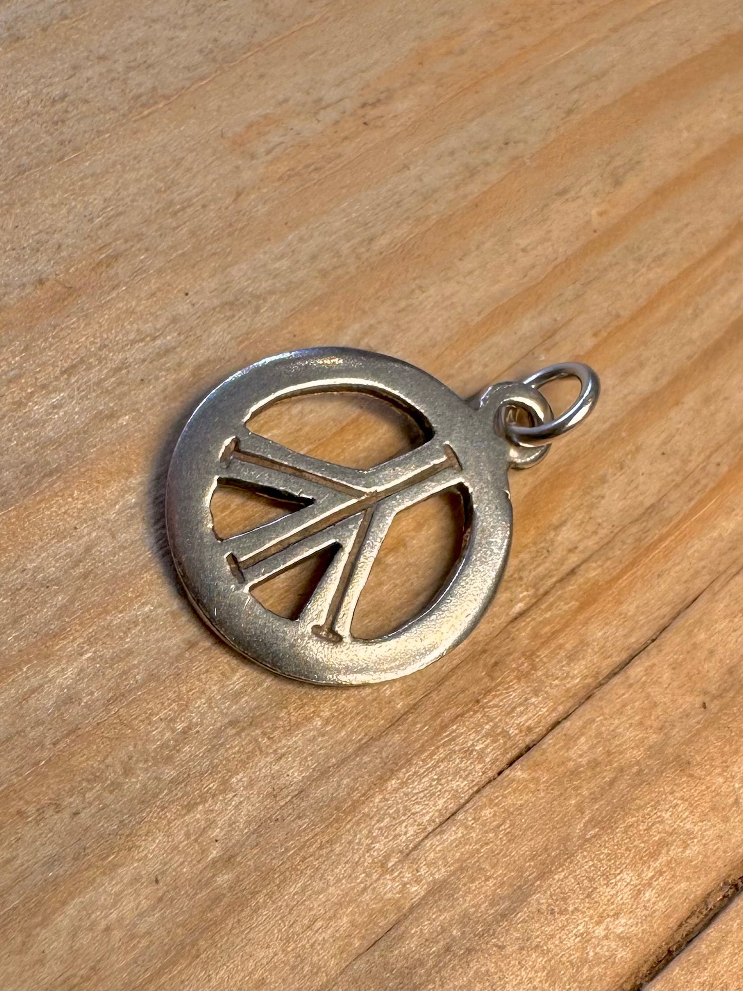 Vintage CND Peace 925 Sterling Silver Pendant