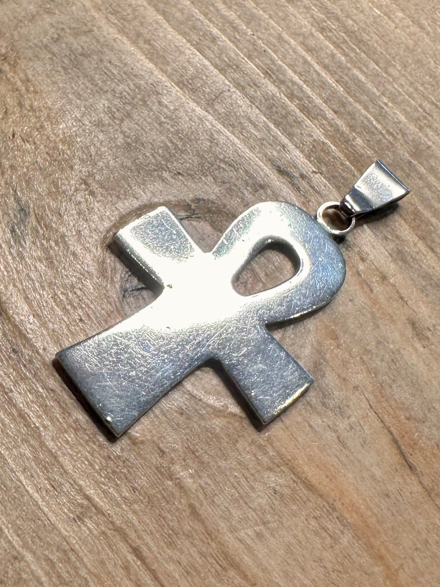 Vintage 1979 Ankh 925 Silver Pendant