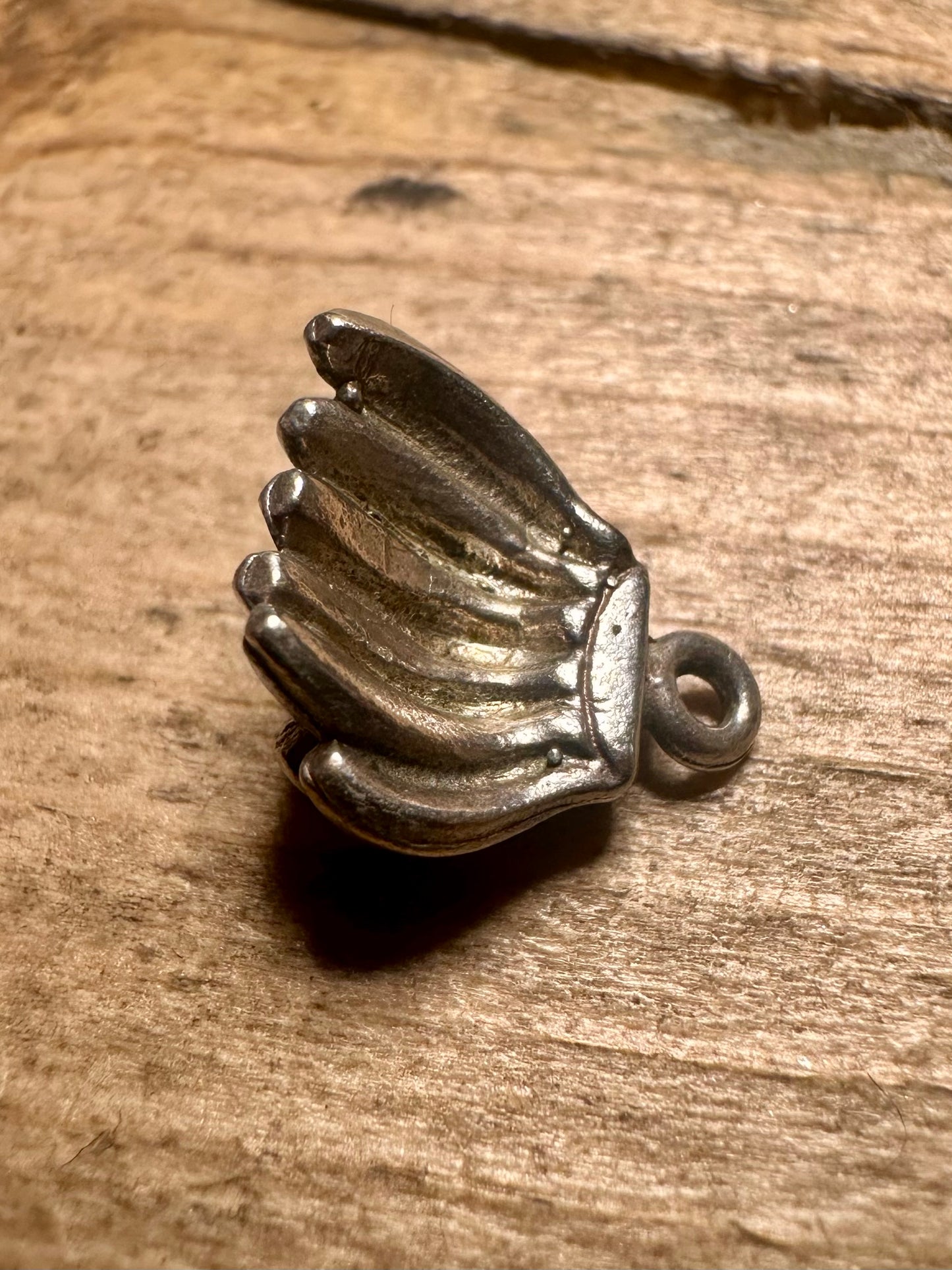 Vintage Bunch of Bananas 925 Silver Pendant