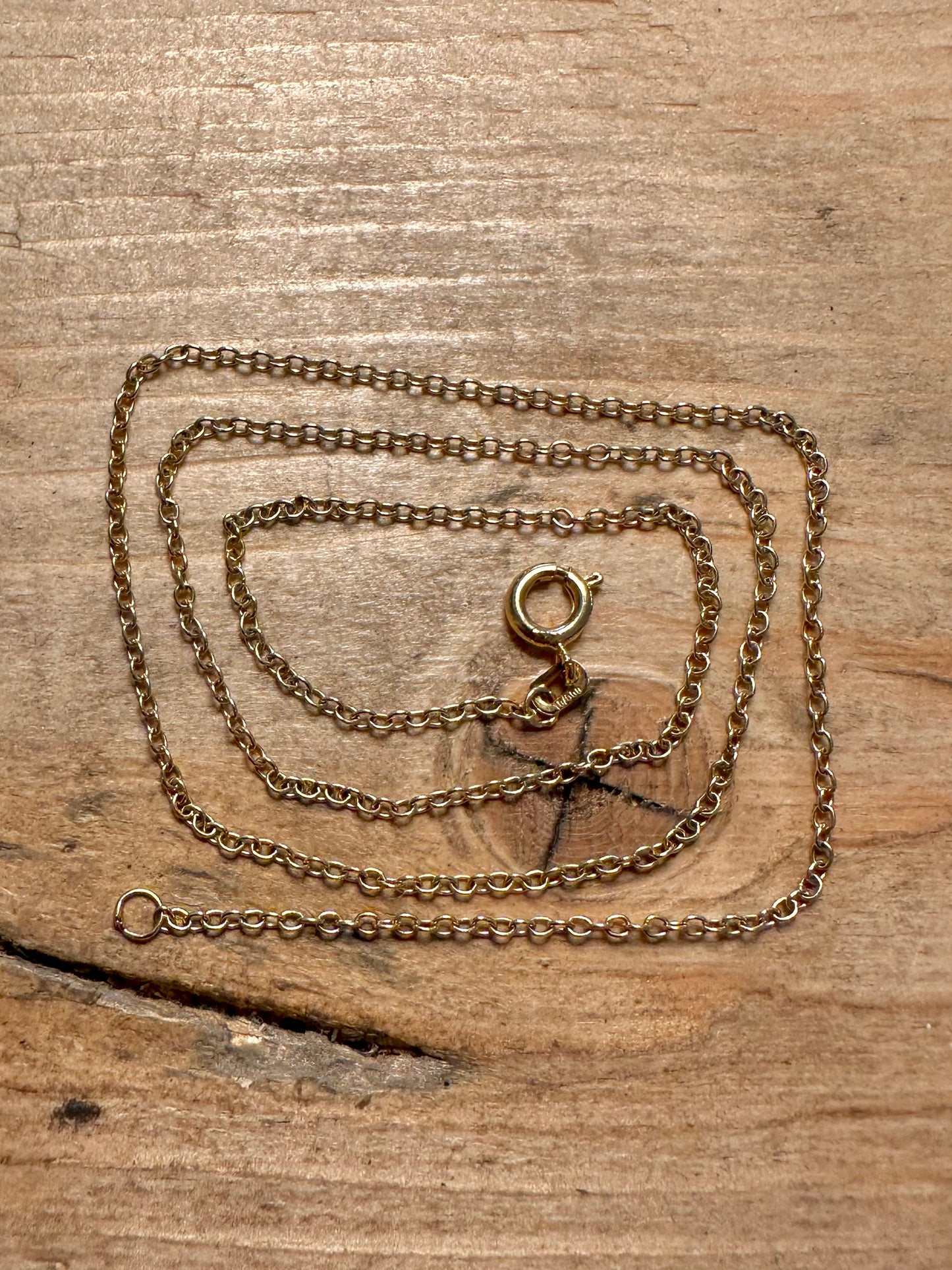 Vintage 10K Gold Chain 18 inch Necklace