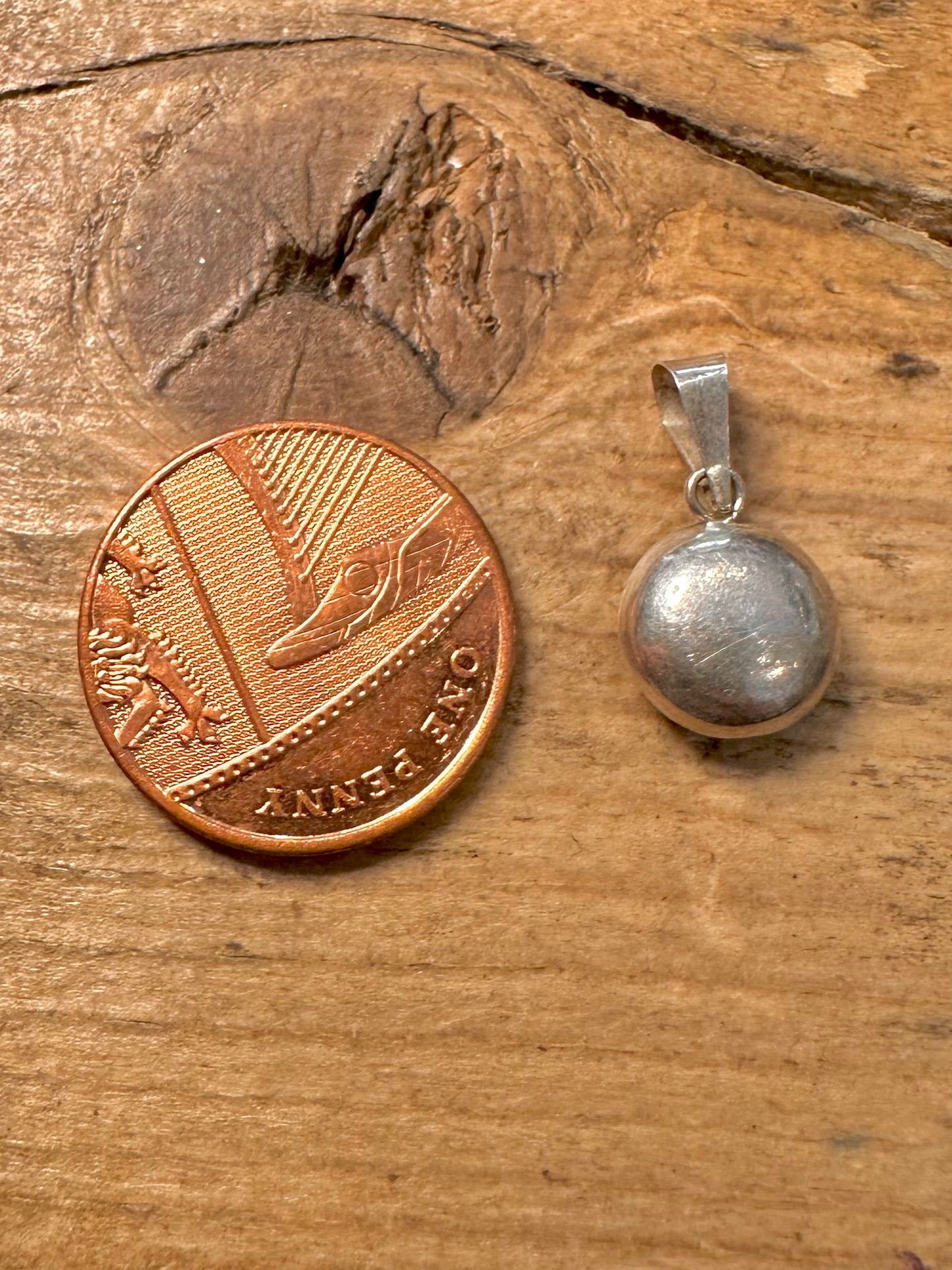 Vintage Evil Eye 925 Silver Pendant