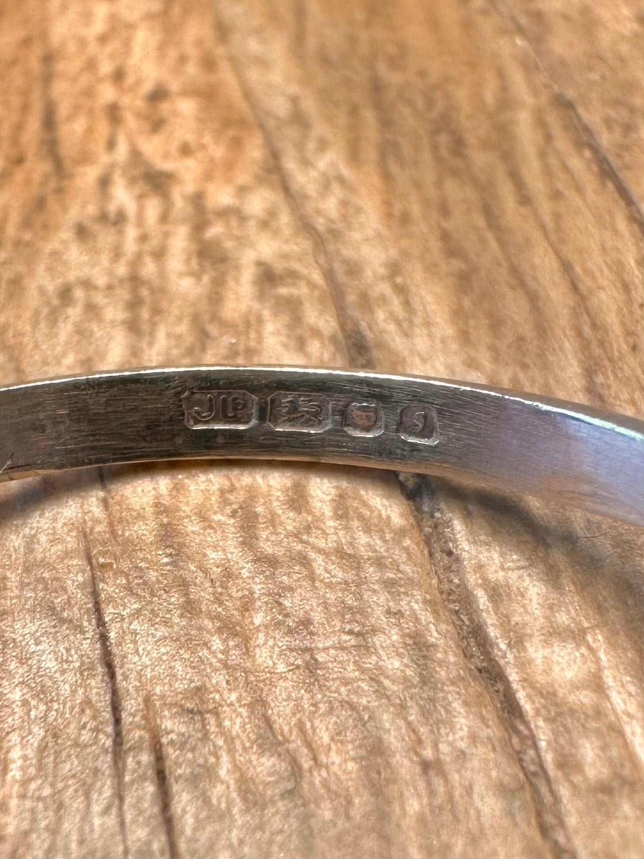 Vintage 1983 Opal and Garnet 925 Sterling Silver Size R Ring