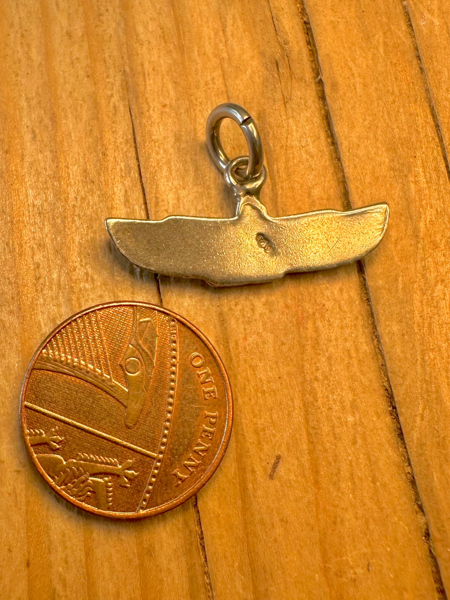 Vintage Egyptian Goddess Isis 925 Sterling Silver Pendant