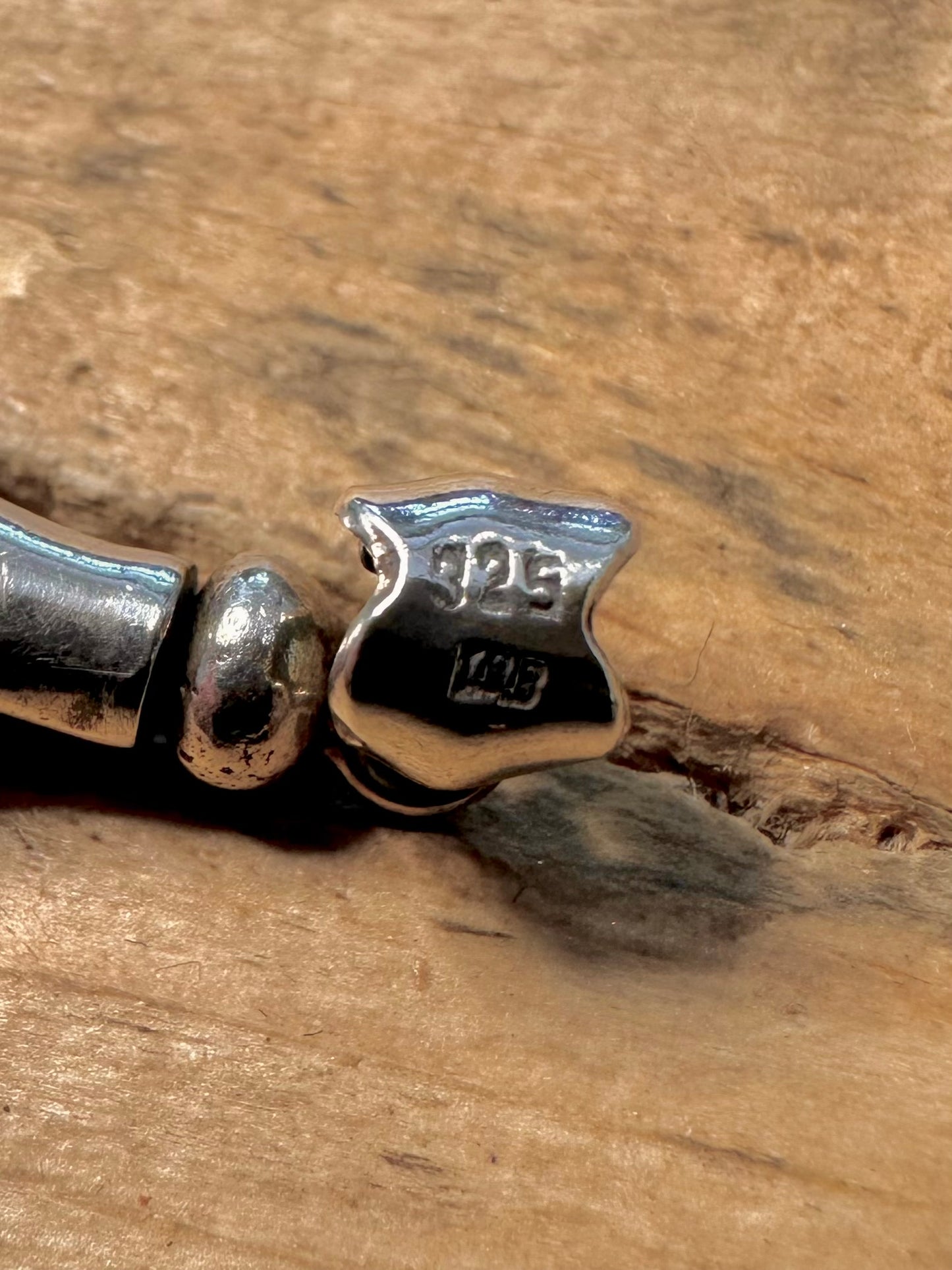 Vintage Perfume Bottle 925 Silver Pendant
