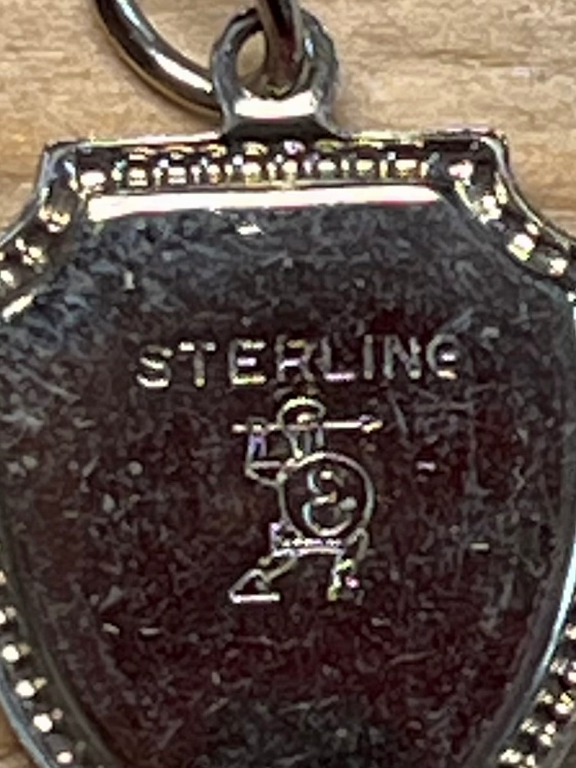 Virginia City Nevada Shield 925 Sterling Silver Pendant
