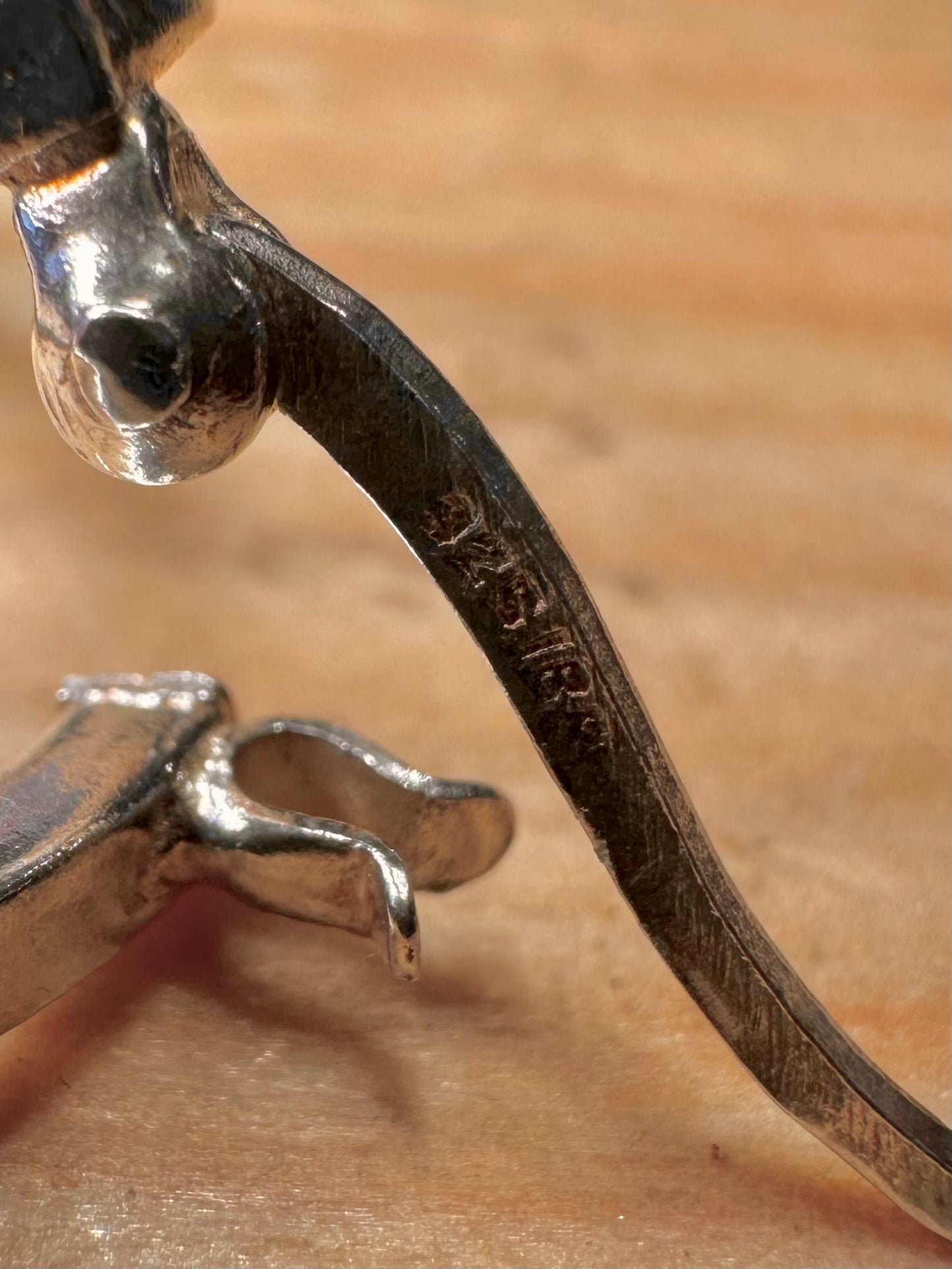 Abstract Hoops 925 Sterling Silver Earrings