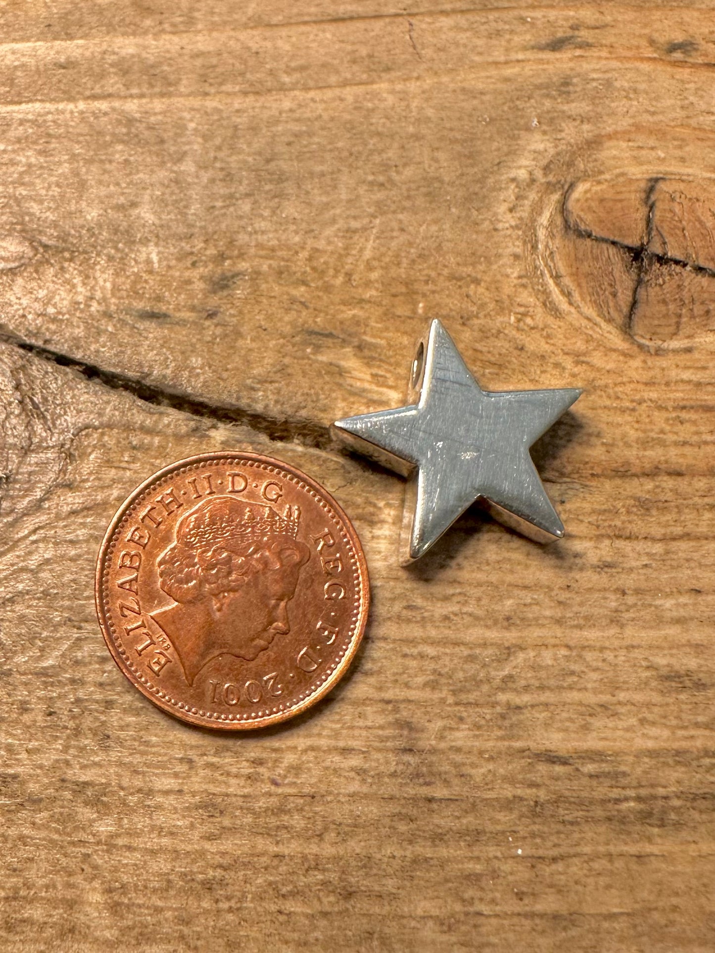 Modern Star 925 Silver Pendant