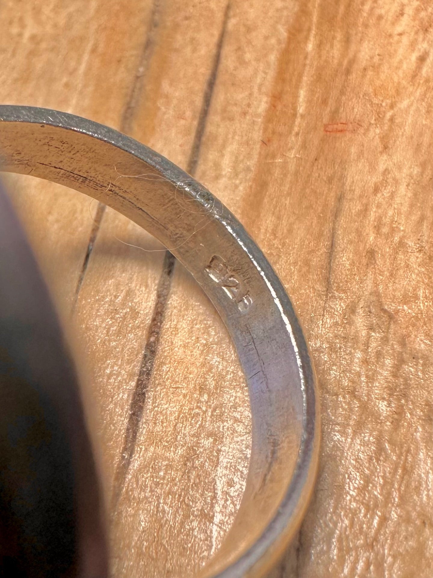 Vintage Labradorite Oval 925 Sterling Silver Size R Ring