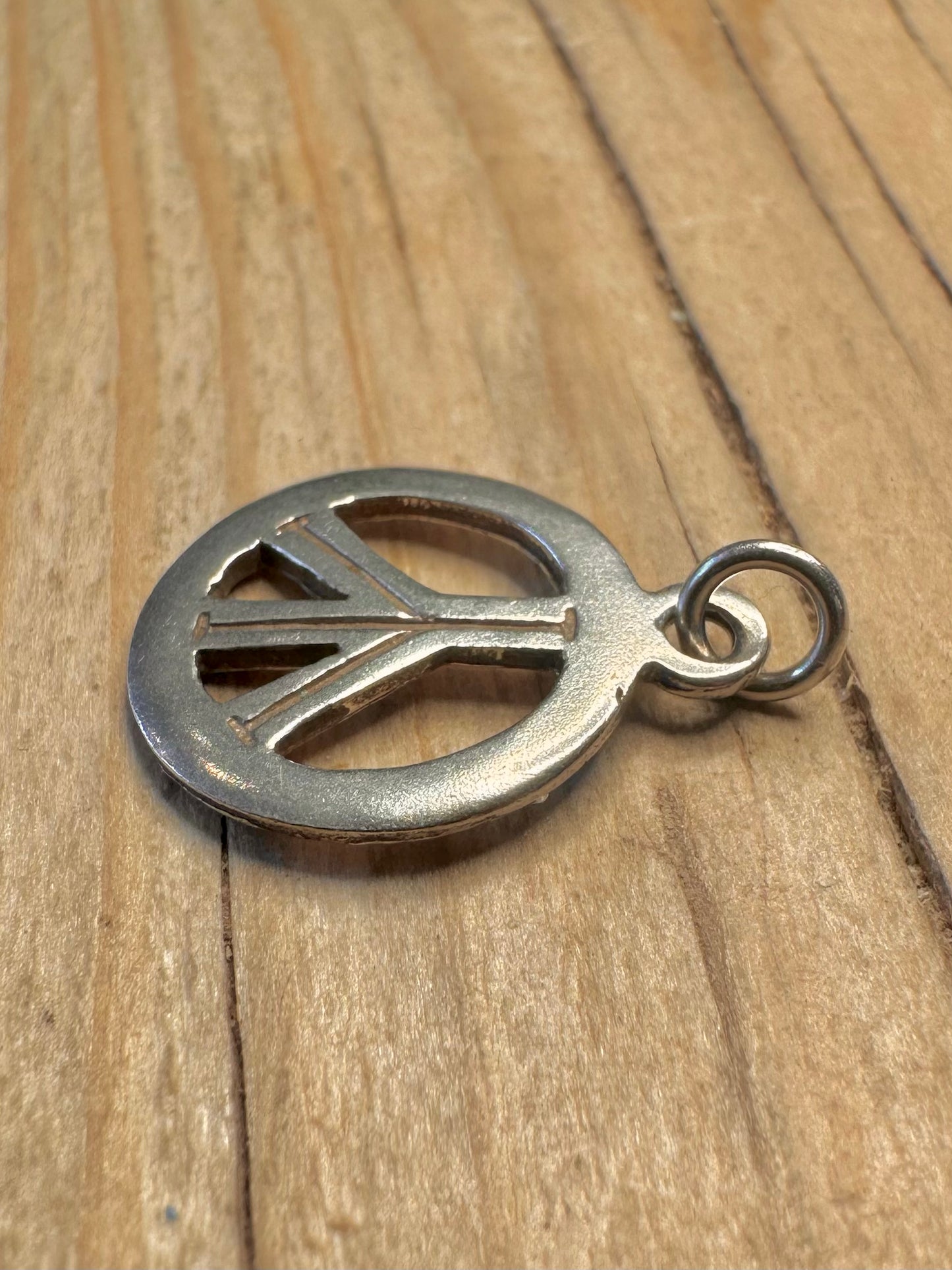 Vintage CND Peace 925 Sterling Silver Pendant
