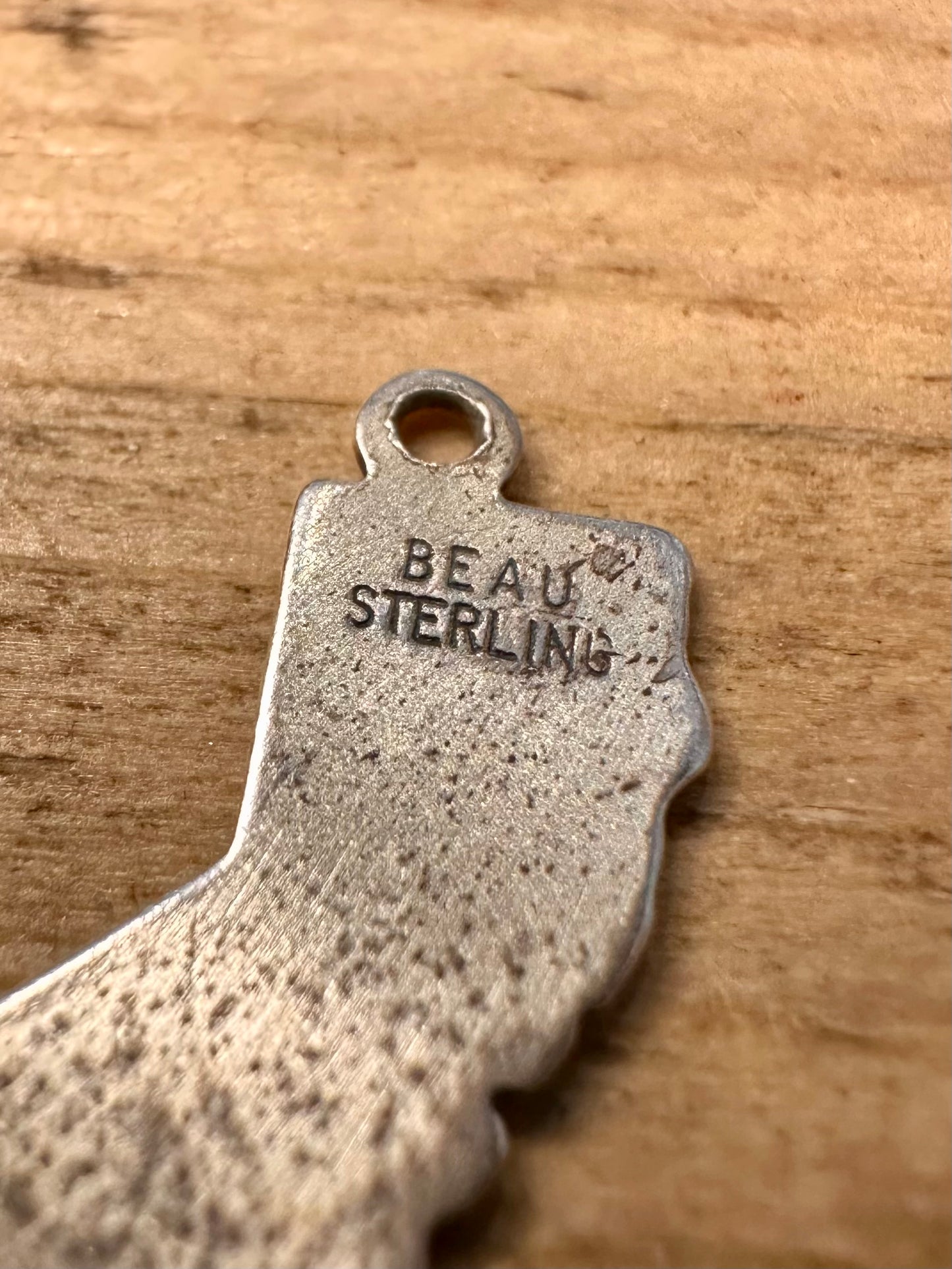 Vintage California 925 Silver Charm Pendant