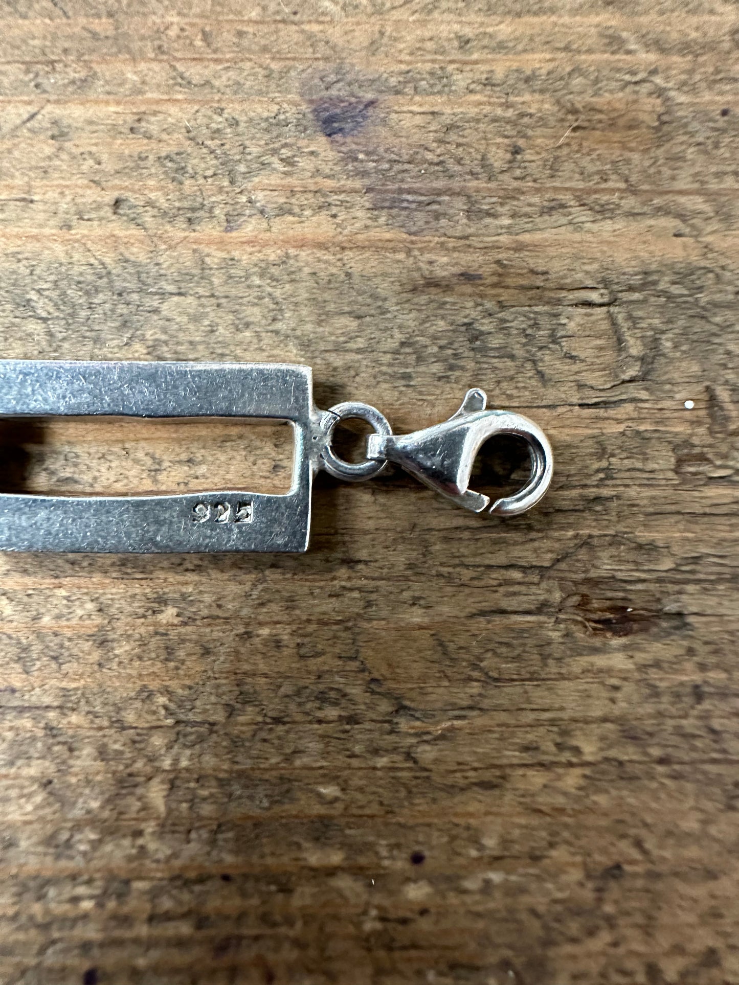 Vintage Unique Link 1995 925 Silver Bracelet