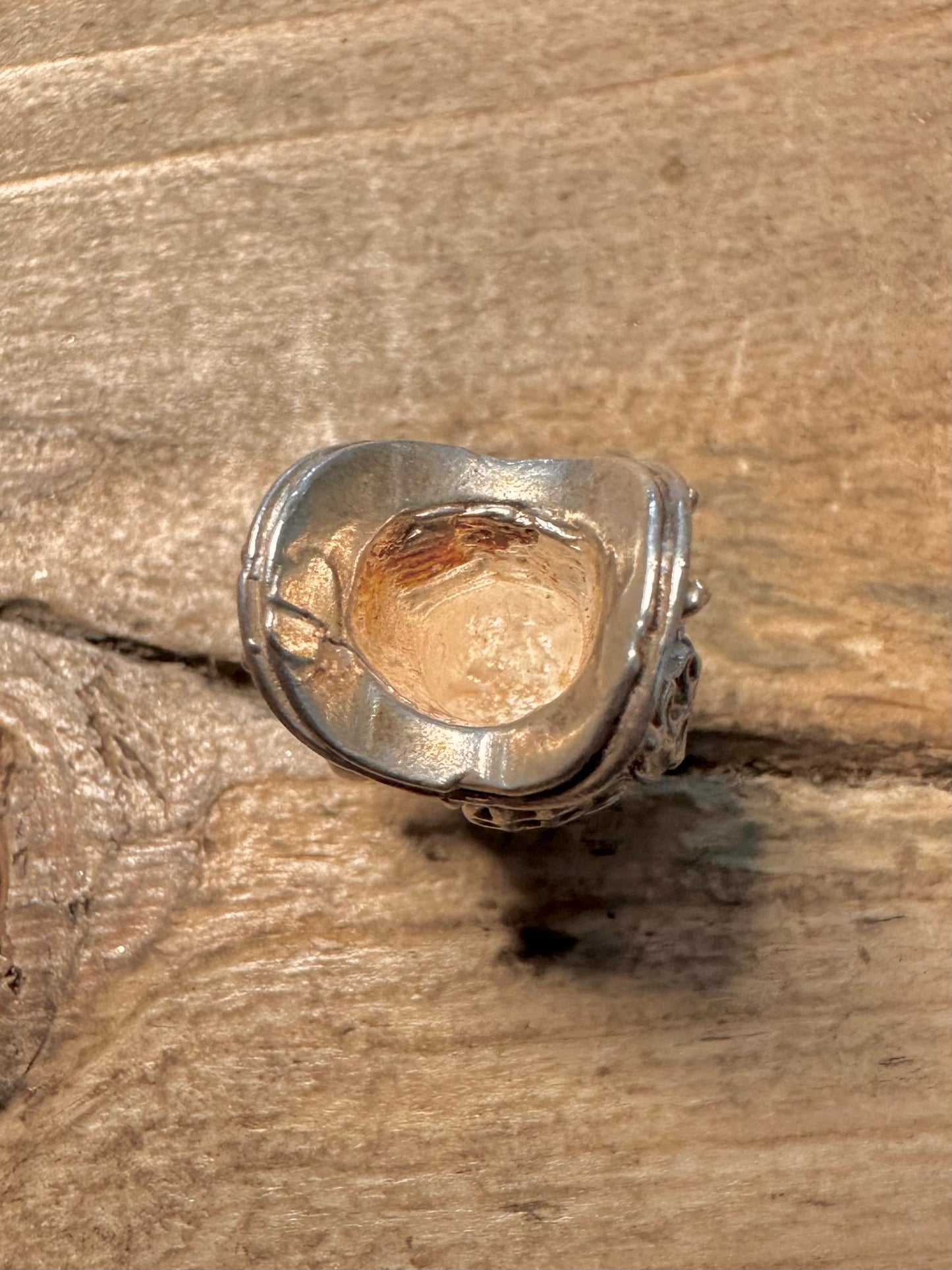 Vintage Nautical Helmet 925 Silver Charm Pendant
