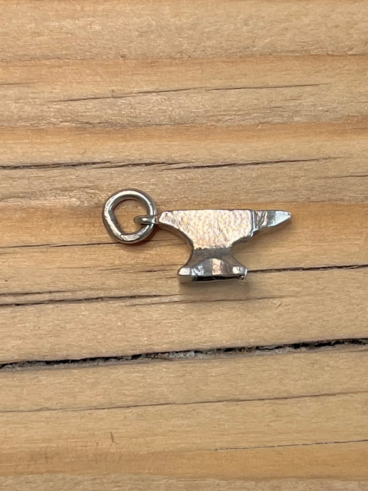 Small Anvil 925 Sterling Silver Pendant