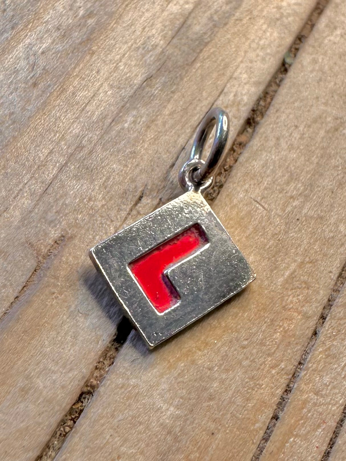 Vintage Learn L 925 Silver Pendant